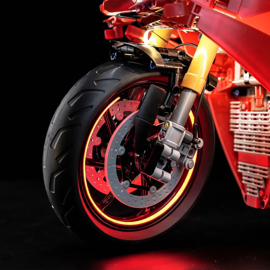 Light Kit for LEGO Technic Ducati Panigale V4 S Motorcycle 42107 | BrightMyBricks – Illuminate the Speed! Bright My Bricks