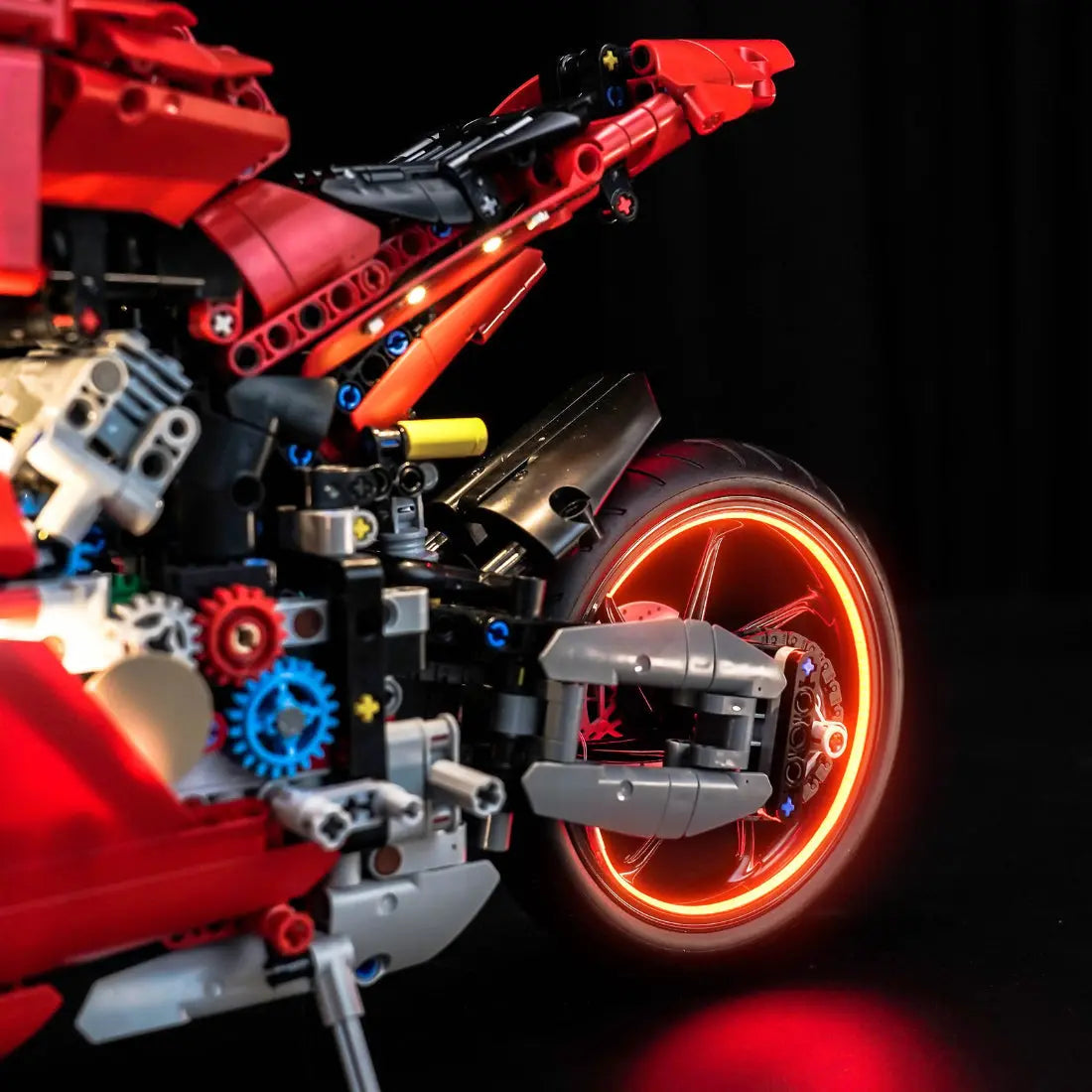 Light Kit for LEGO Technic Ducati Panigale V4 S Motorcycle 42107 | BrightMyBricks – Illuminate the Speed! Bright My Bricks