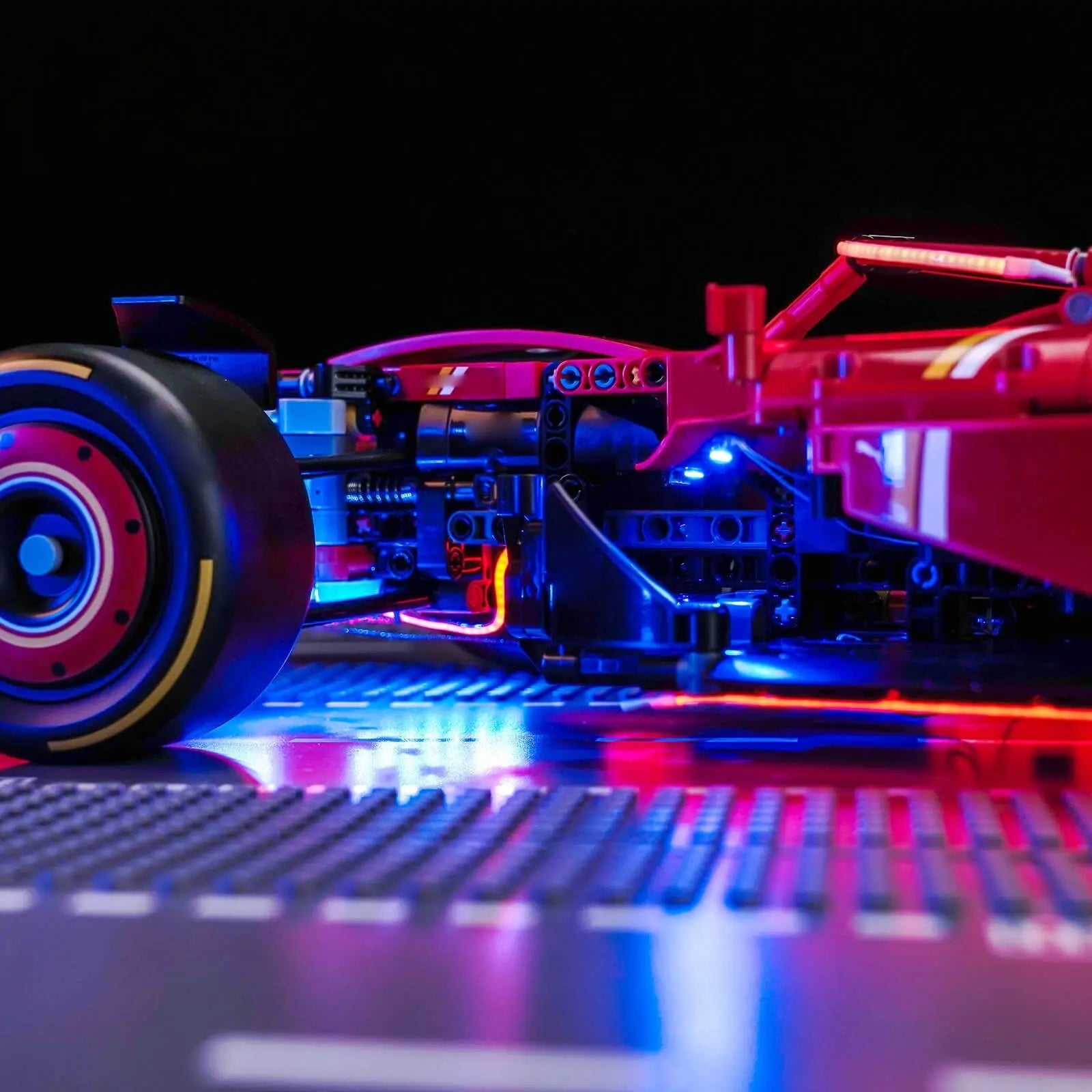 Light Kit for LEGO Technic Ferrari SF-24 F1 Car 42207 | Illuminate the Speed! Bright My Bricks