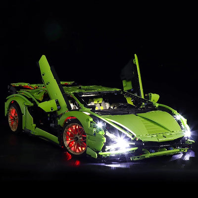 Light Kit for LEGO Technic Lamborghini Sián FKP 37 42115 Bright My Bricks