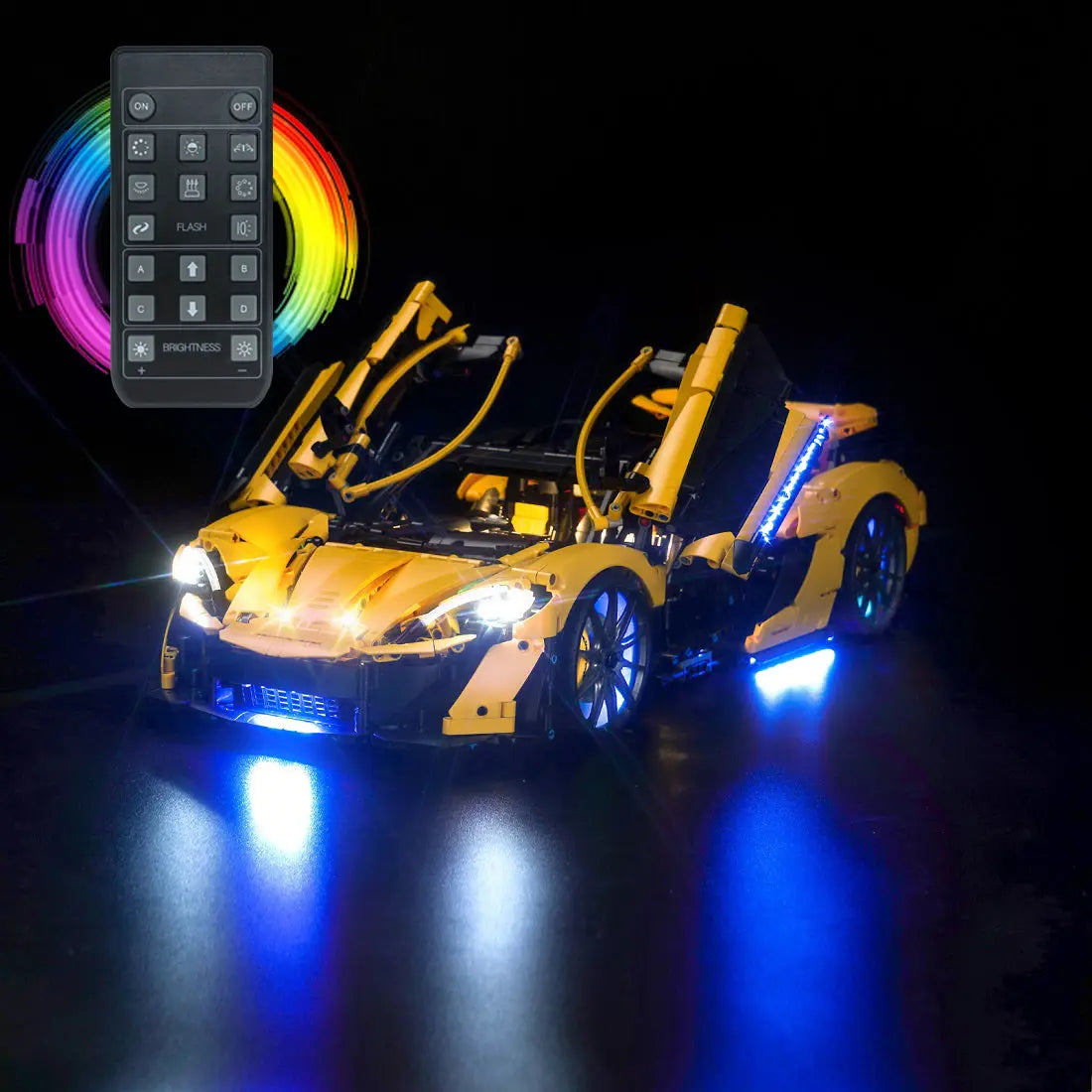 Light Kit for LEGO Technic McLaren P1 42172 Bright My Bricks