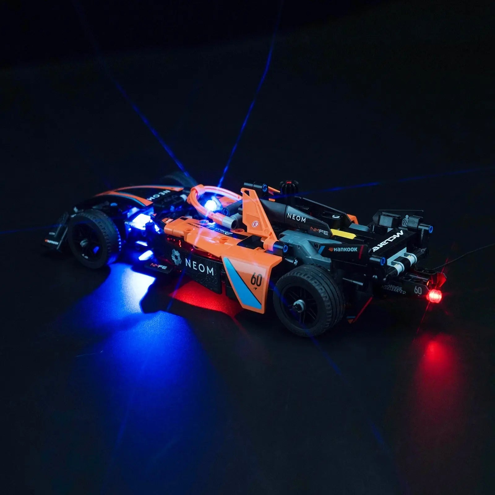 Light Kit for LEGO Technic NEOM McLaren Formula E Race Car 42169 Bright My Bricks