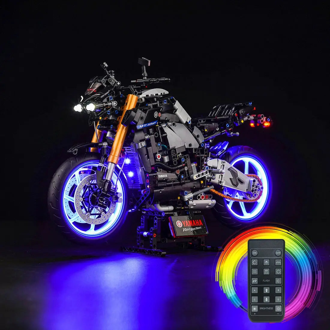 Light Kit for LEGO Technic Yamaha MT-10 SP 42159 Bright My Bricks