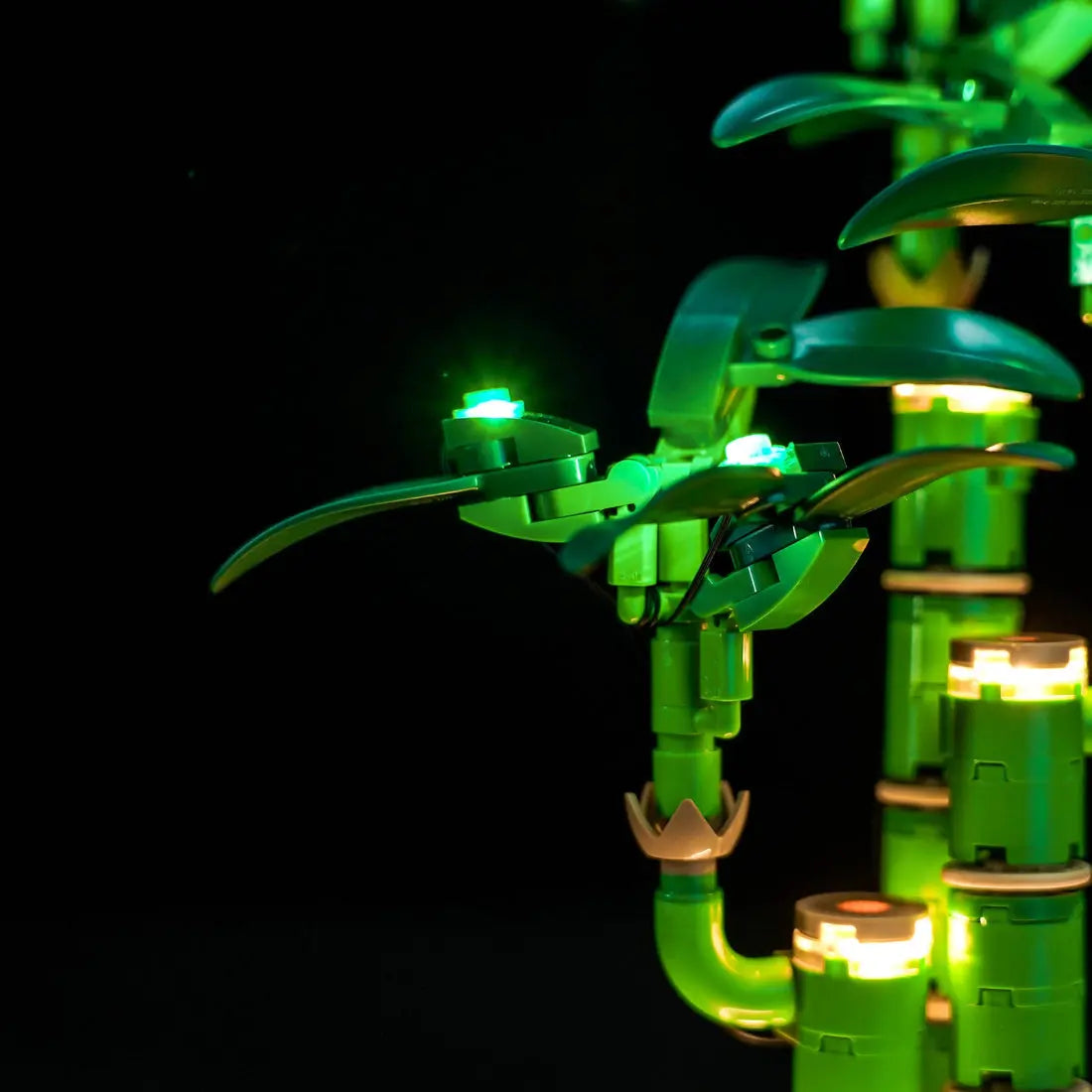 Light Kit for LEGO The Botanical Collection Lucky Bamboo 10344 | Illuminate Nature’s Elegance! Bright My Bricks