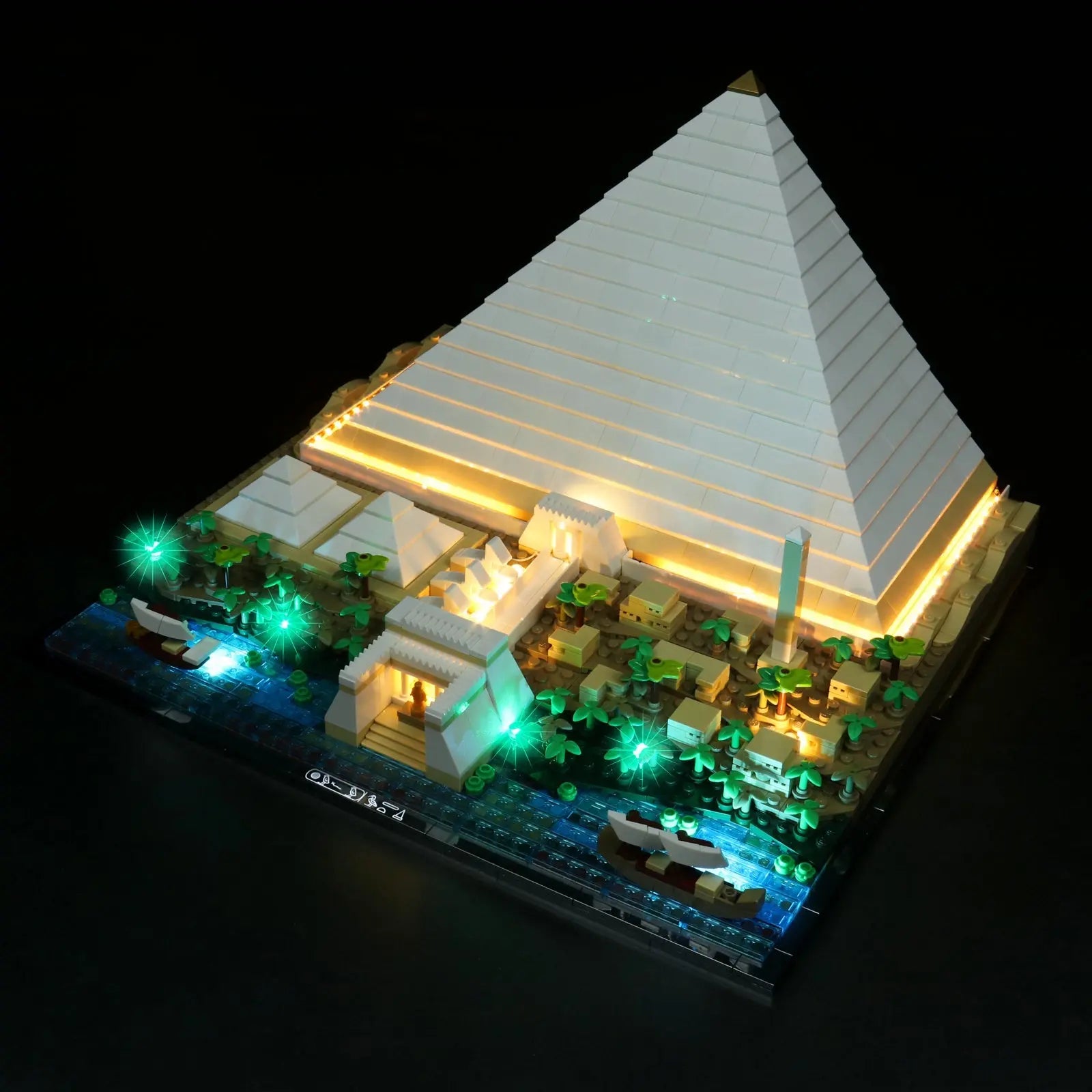 Light Kit for LEGO The Great Pyramid of Giza 21058 Bright My Bricks