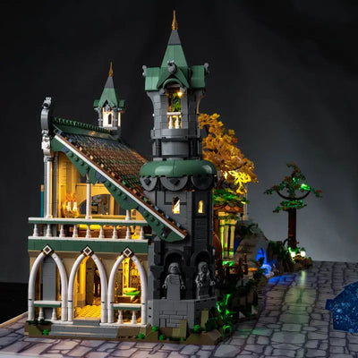 Light Kit for LEGO The Lord Of The Rings: Rivendell 10316 Bright My Bricks