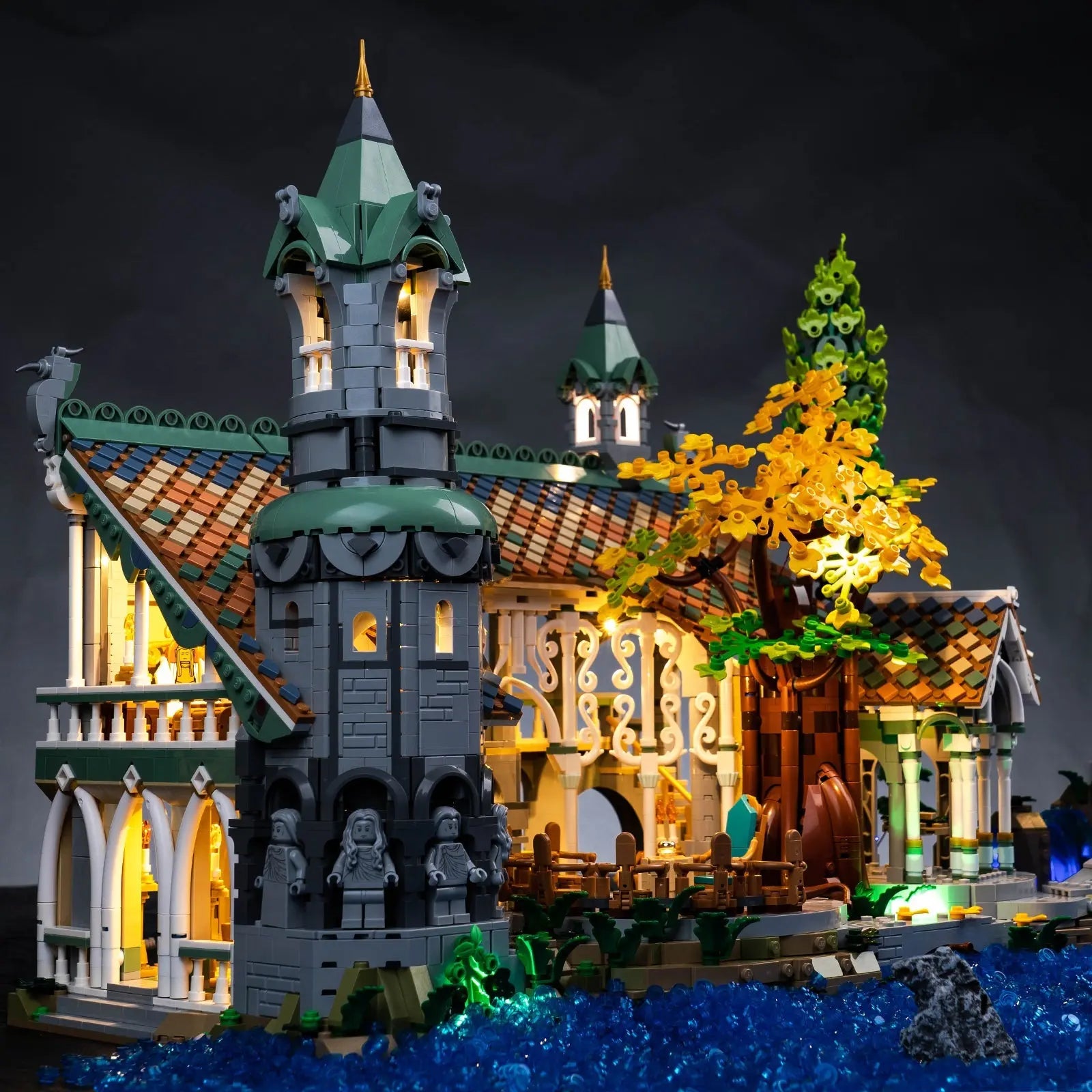 Light Kit for LEGO The Lord Of The Rings: Rivendell 10316 Bright My Bricks