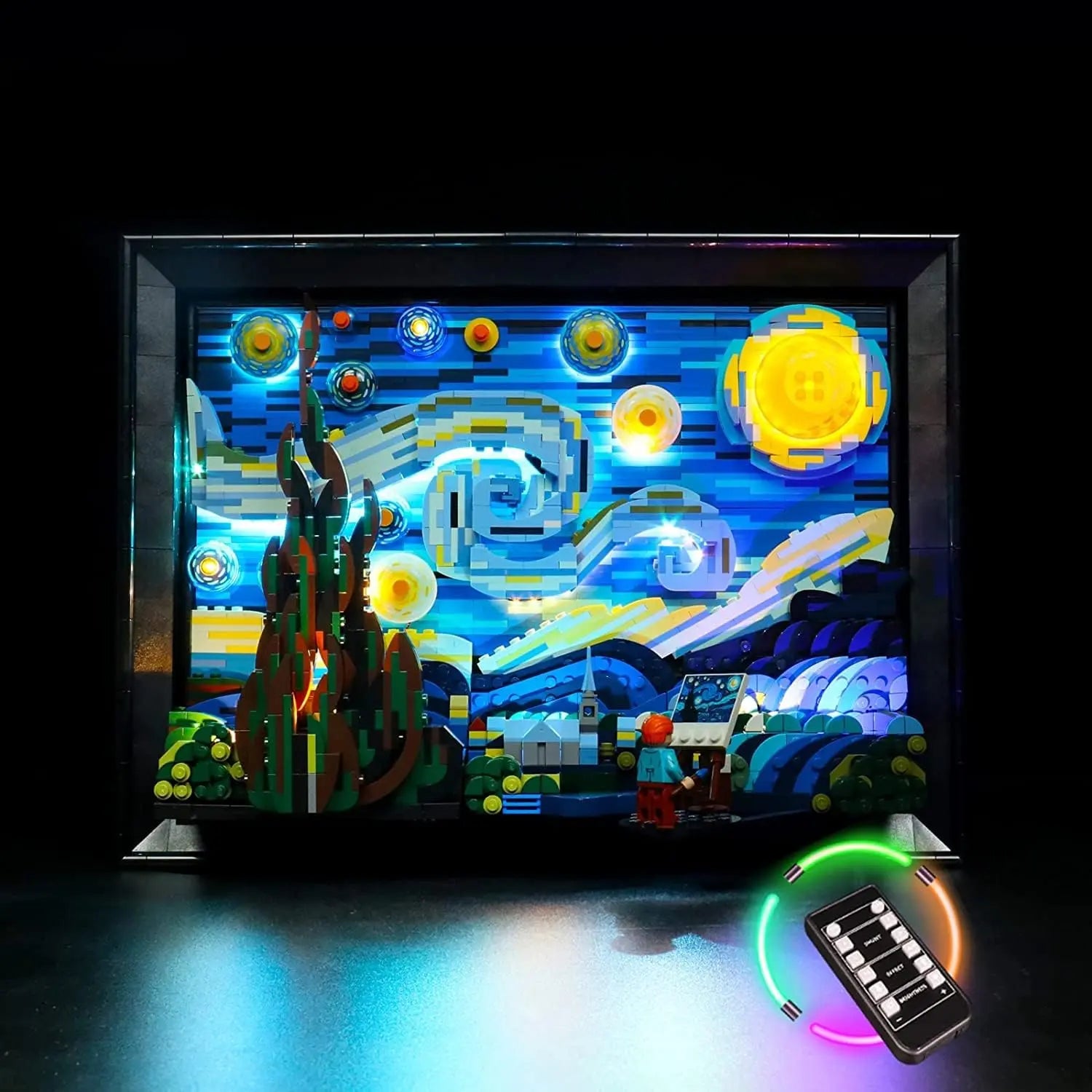 Light Kit for LEGO Vincent van Gogh - The Starry Night 21333 Bright My Bricks