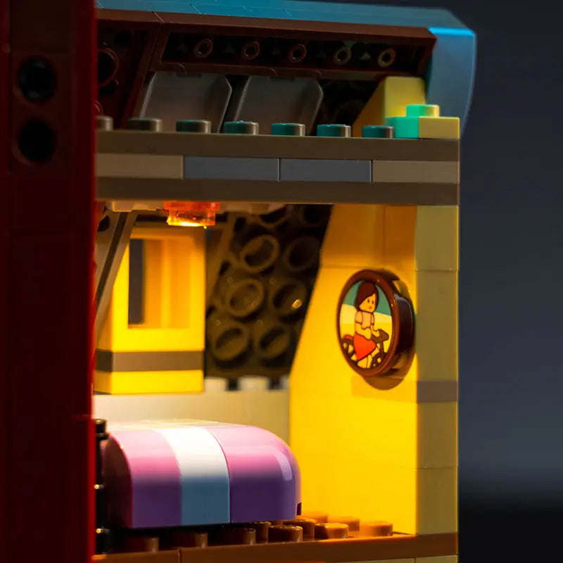 Light Kit for LEGO 'Up' House 43217 Bright My Bricks