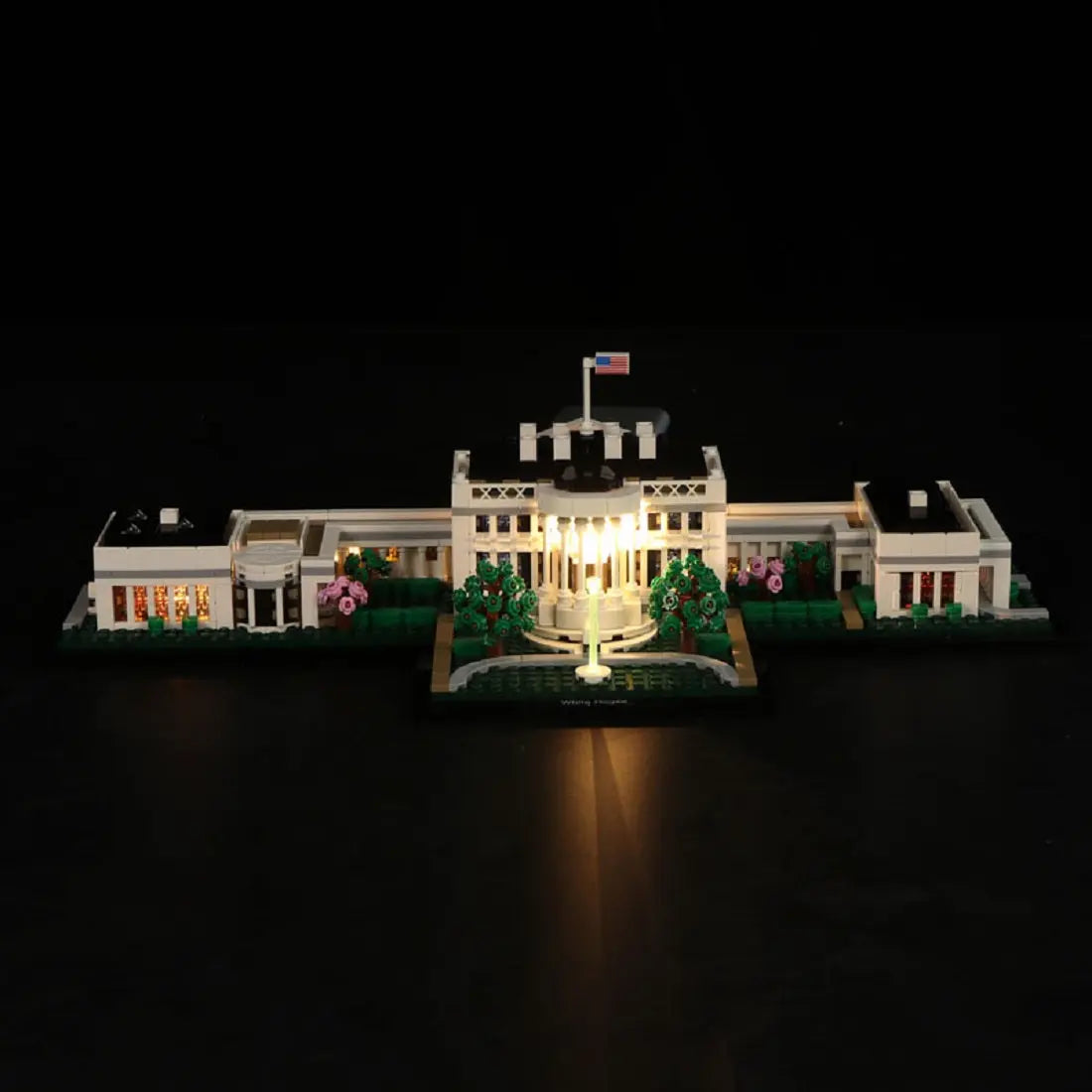 Light kit for LEGO Architecture The White House 21054 Bright My Bricks