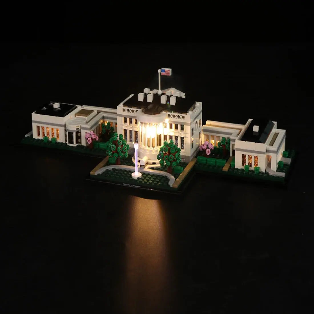 Light kit for LEGO Architecture The White House 21054 Bright My Bricks