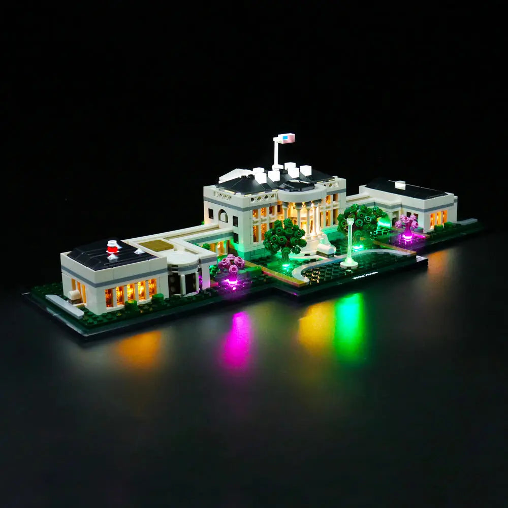 Light kit for LEGO Architecture The White House 21054 Bright My Bricks