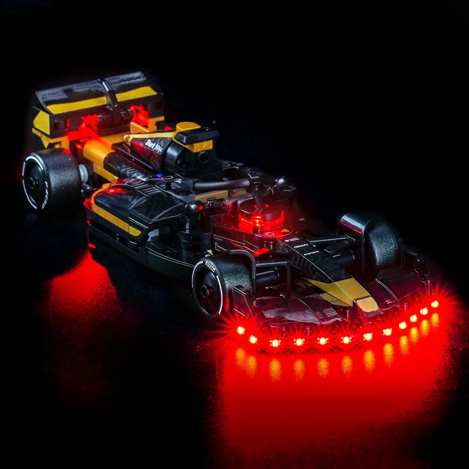 Beleuchtungsset für LEGO® Speed ​​Champions APXGP Team Rennwagen aus F1® Der Film #77252