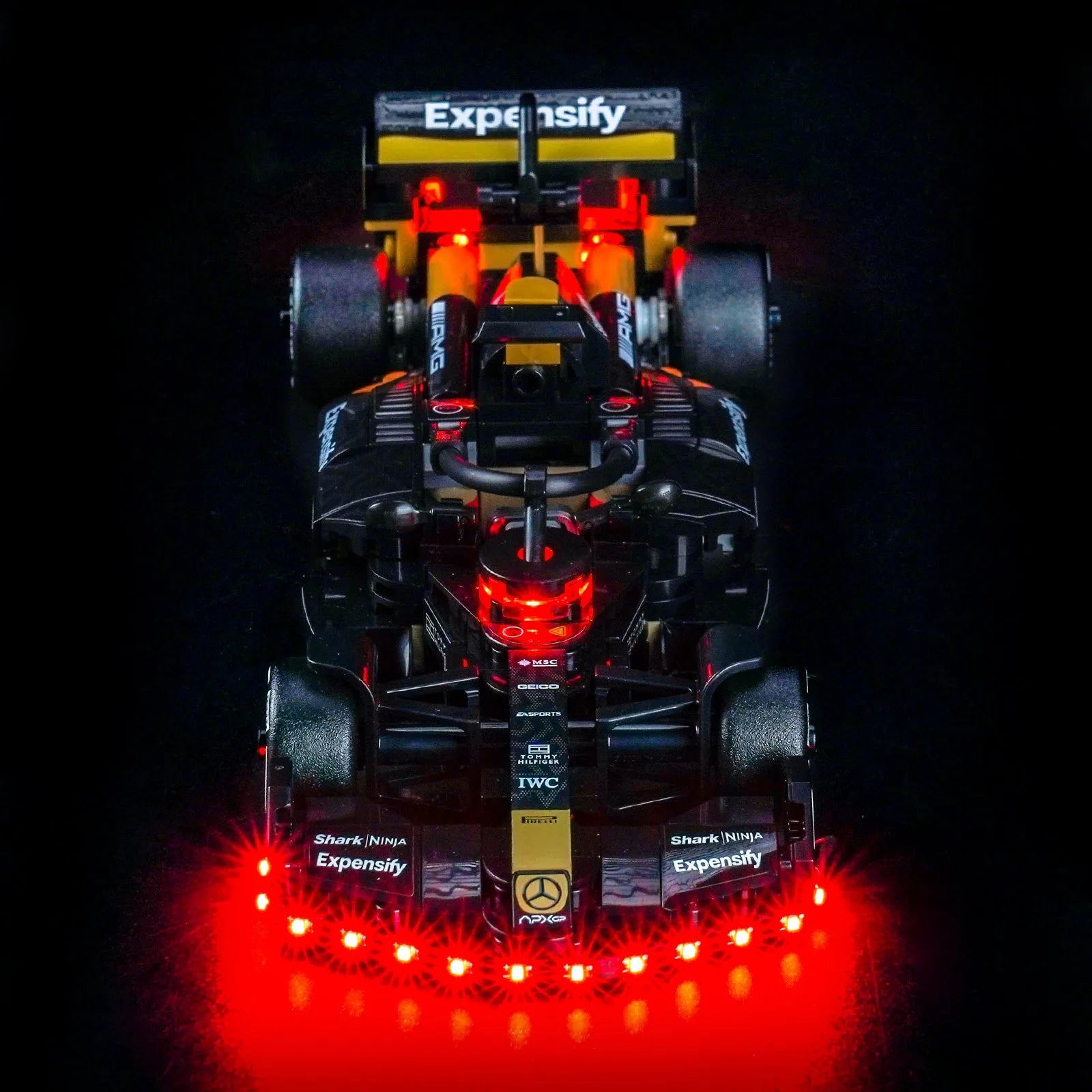 Beleuchtungsset für LEGO® Speed ​​Champions APXGP Team Rennwagen aus F1® Der Film #77252