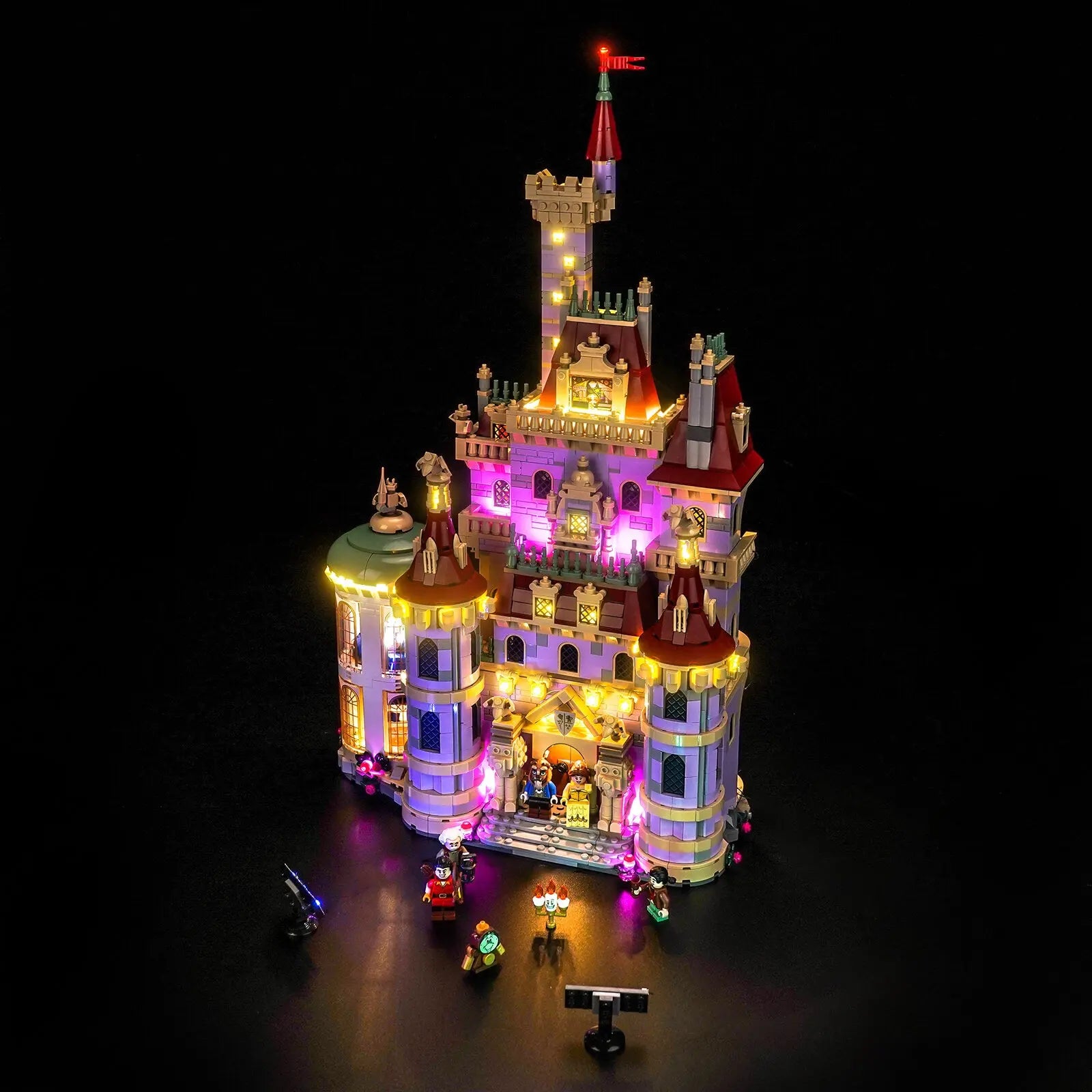 Kit d'éclairage pour le château LEGO Disney La Belle et la Bête #43263