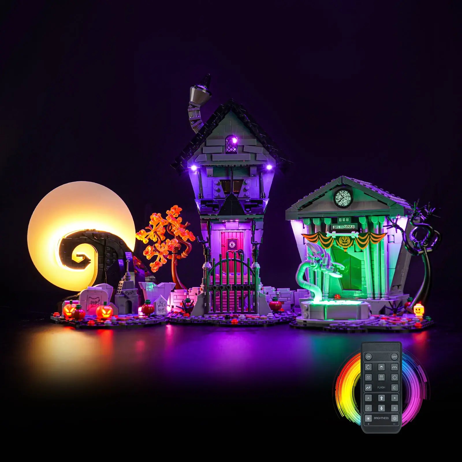 Light Kit for LEGO® The Nightmare Before Christmas #21351 Upgrated