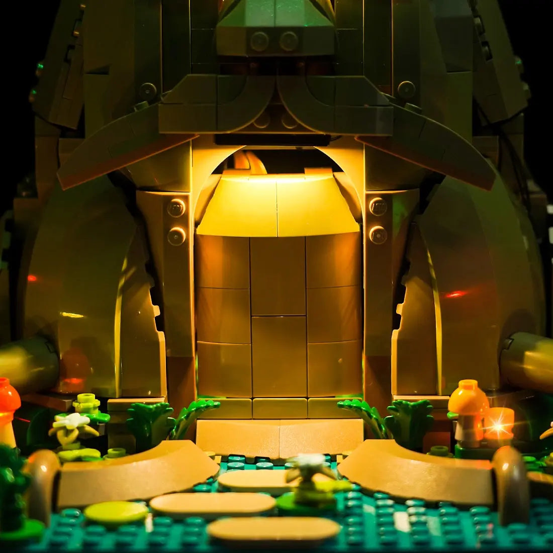 Skulltula dorée éclatante — Kit LED pour LEGO® Vénérable Arbre Mojo 2-en-1 #77092