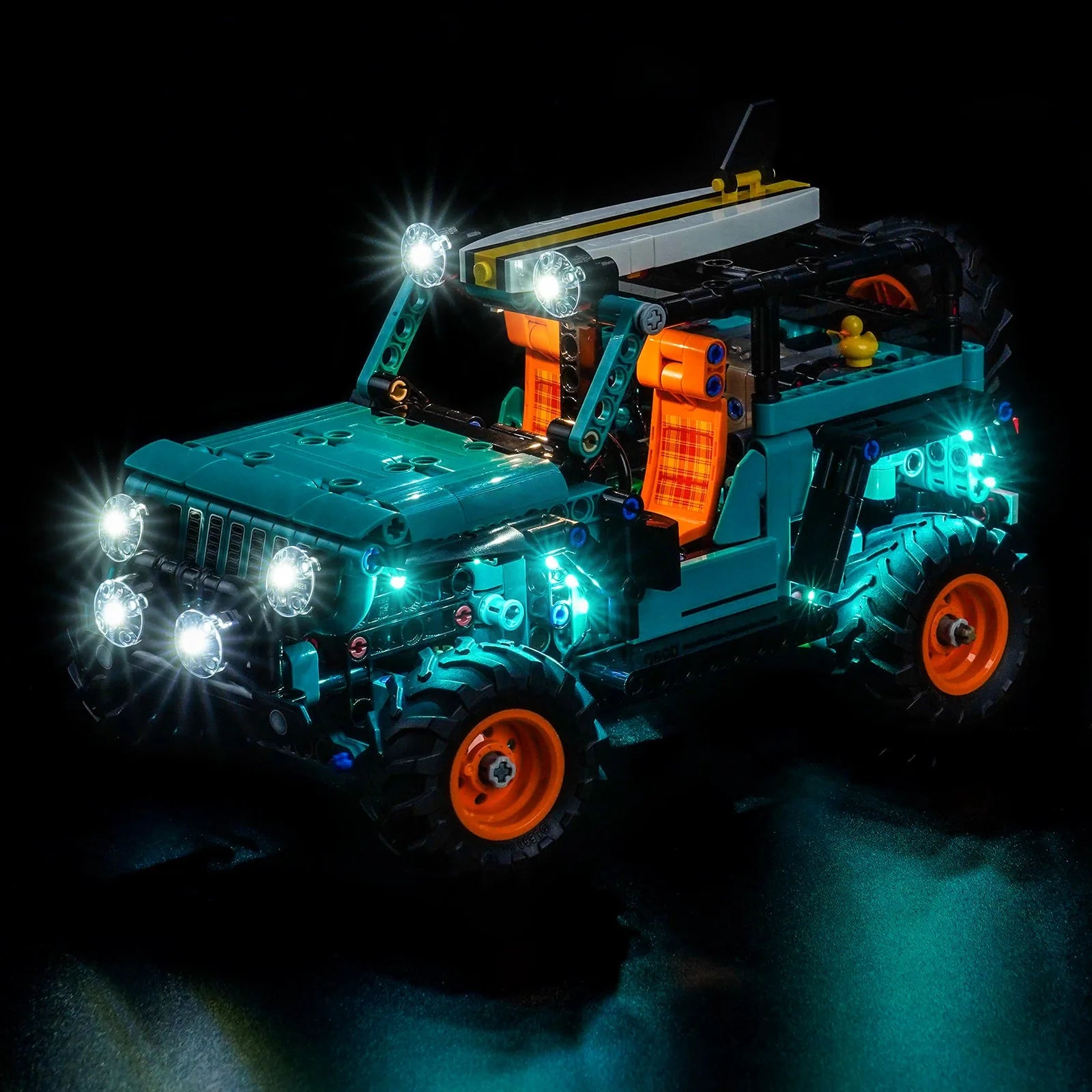 LED-Beleuchtungsset für LEGO® Beleuchtungsset für LEGO® Technic Jeep Wrangler Rubicon Geländewagen #42227 #10709259026759