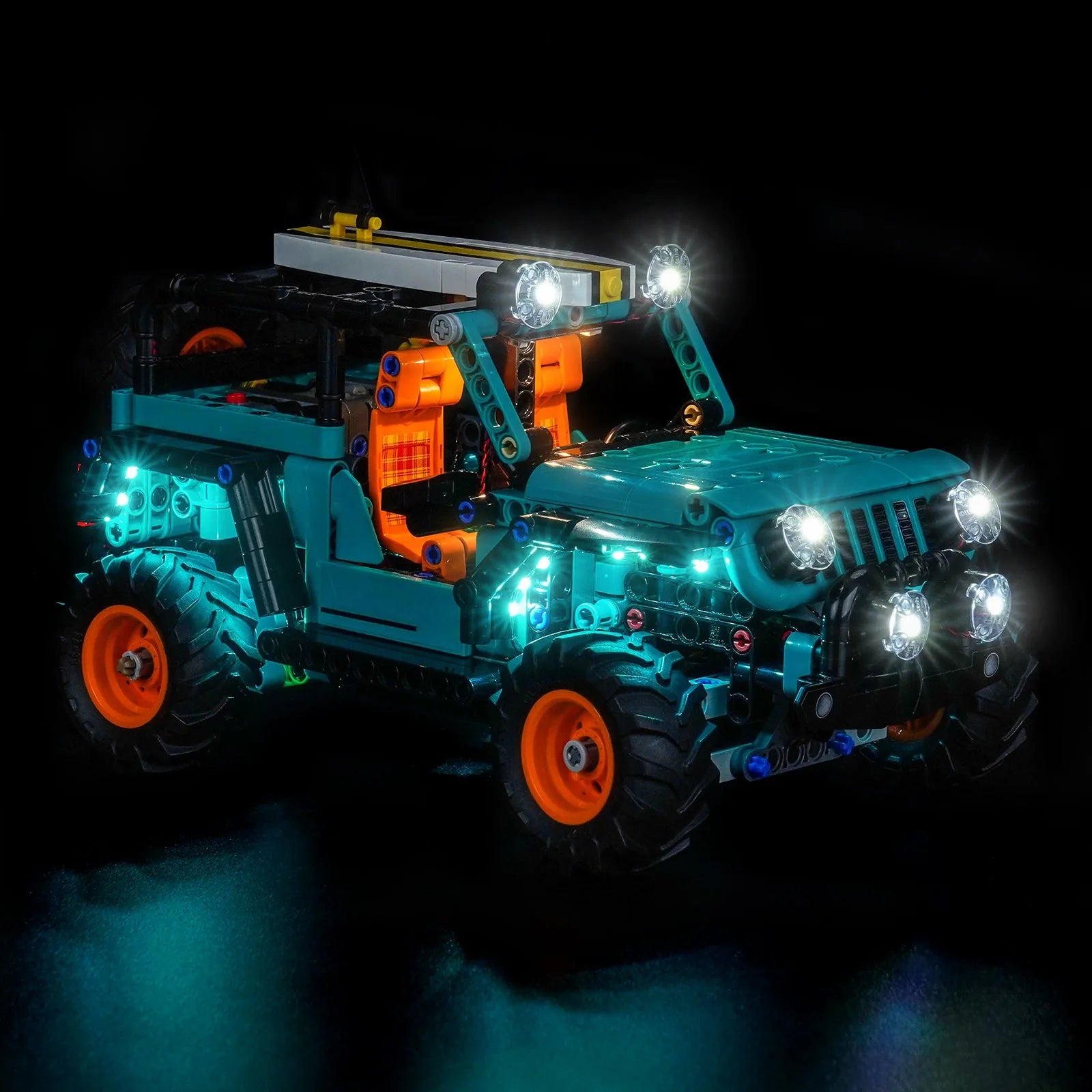 LED-Beleuchtungsset für LEGO® Beleuchtungsset für LEGO® Technic Jeep Wrangler Rubicon Geländewagen #42227 #10709259026759