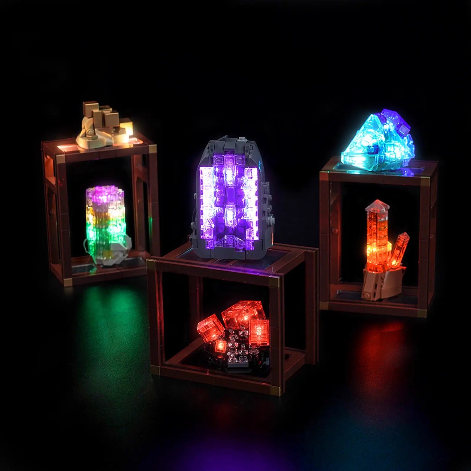 Beleuchtungsset für die LEGO® Ideas Mineralien-Kollektion #21362