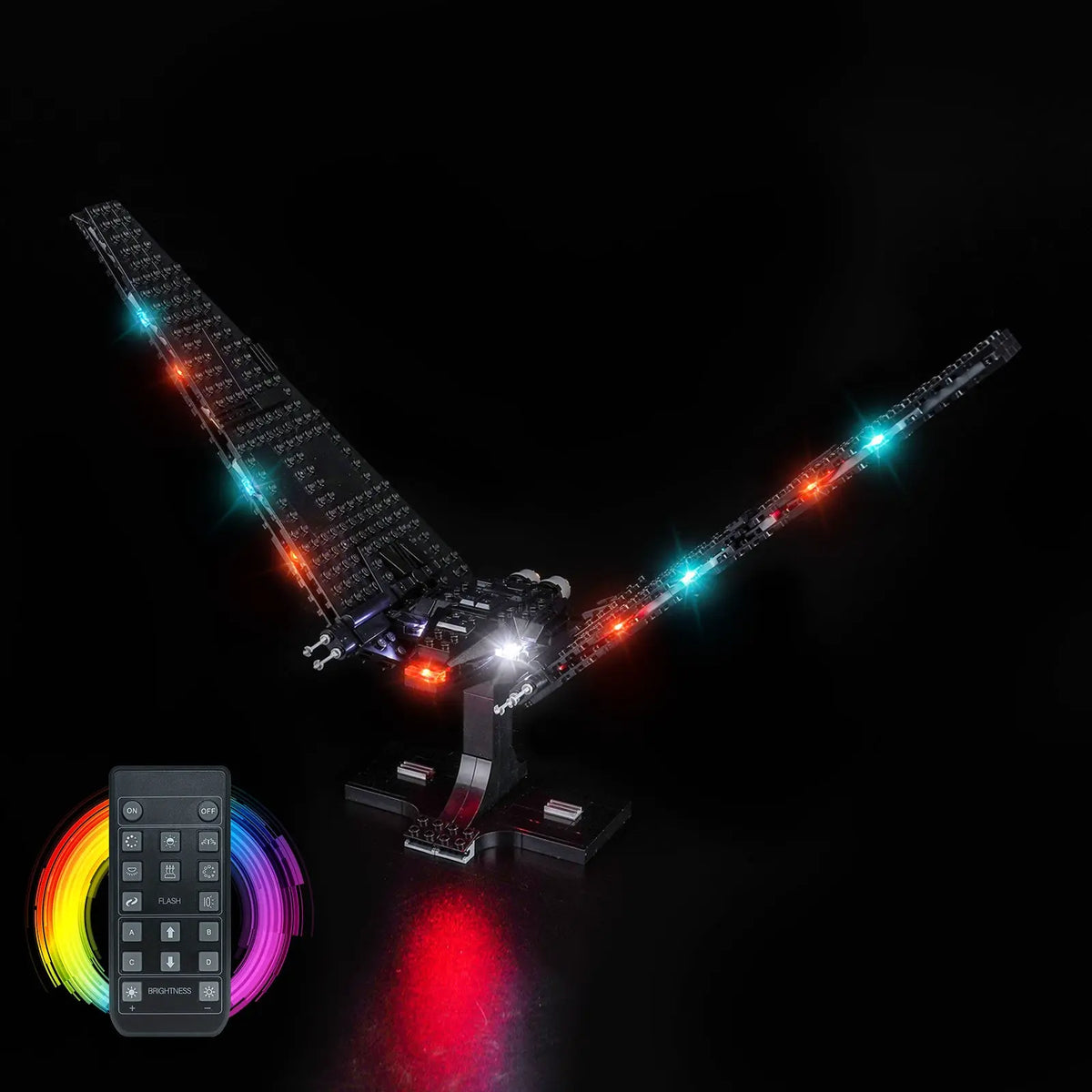 Bedrohliches Cockpitglühen — LED-Beleuchtungsset für LEGO® Kylo Rens Kommandoshuttle #75406