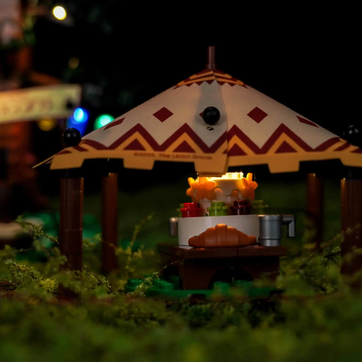Jardins paisibles — Kit LED pour LEGO® Le Seigneur des Anneaux : la Comté #10354