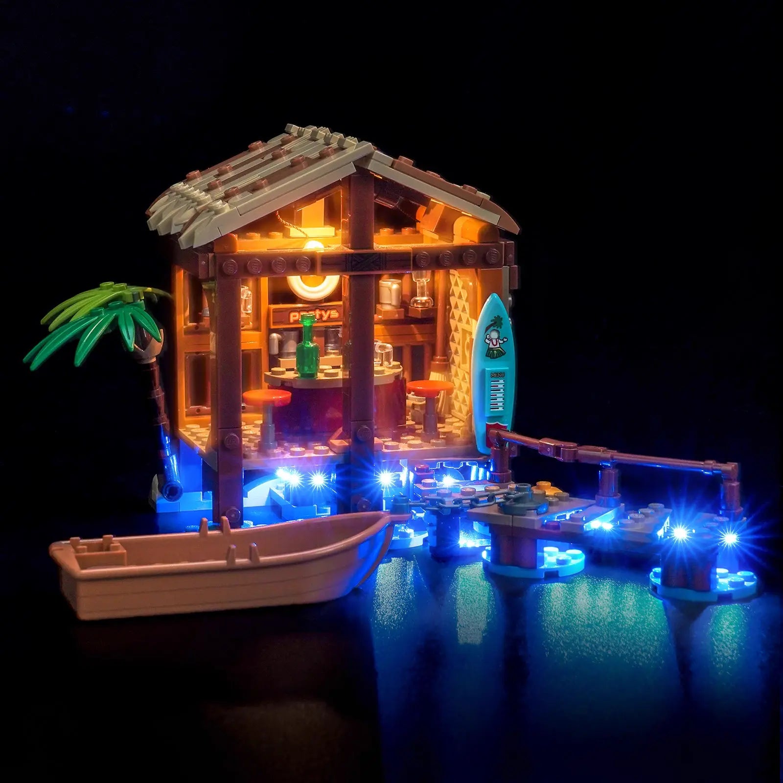 Light Kit for LEGO® One Piece Windmill Village Hut #75636