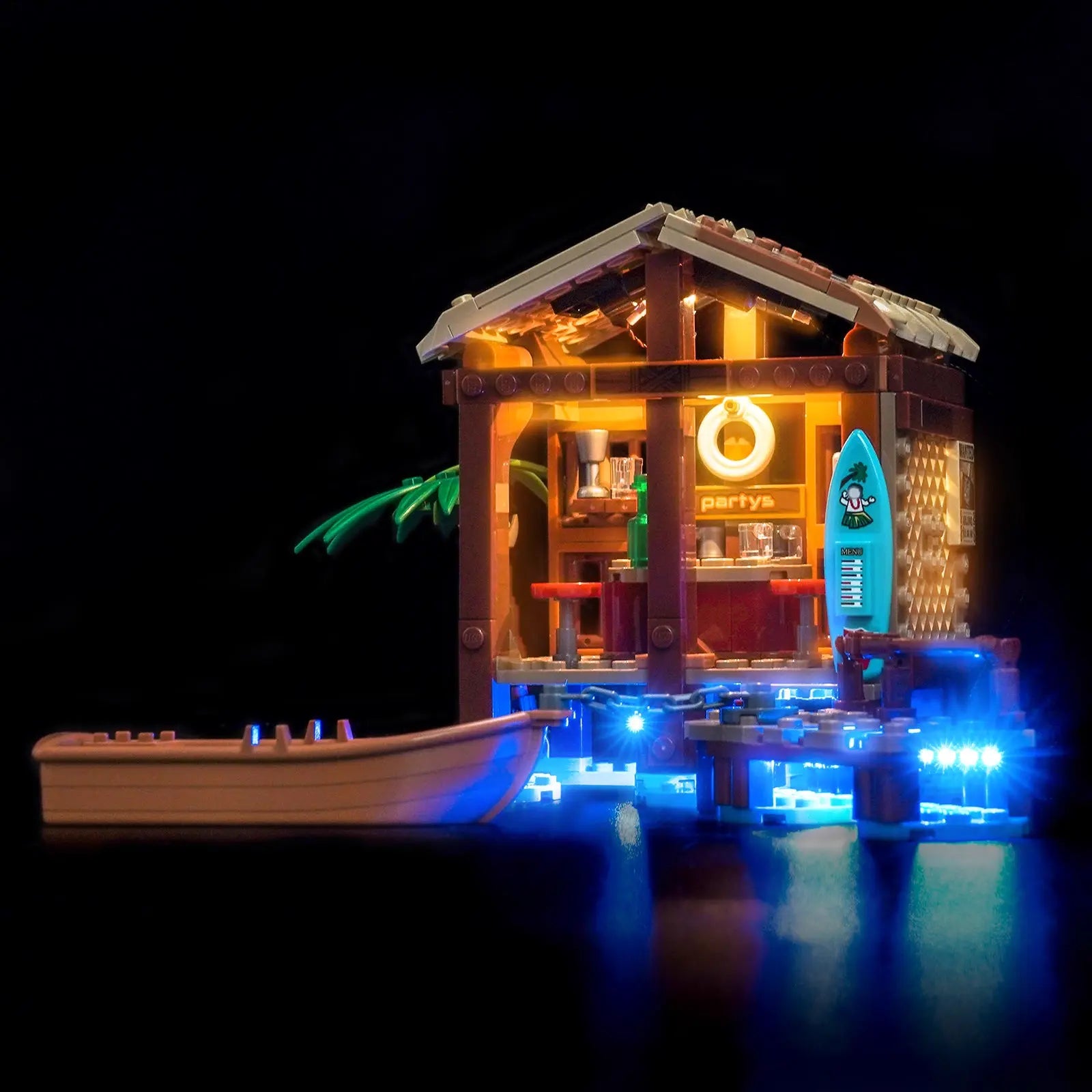 Kit d'éclairage pour la cabane du village du moulin à vent LEGO® One Piece n° 75636