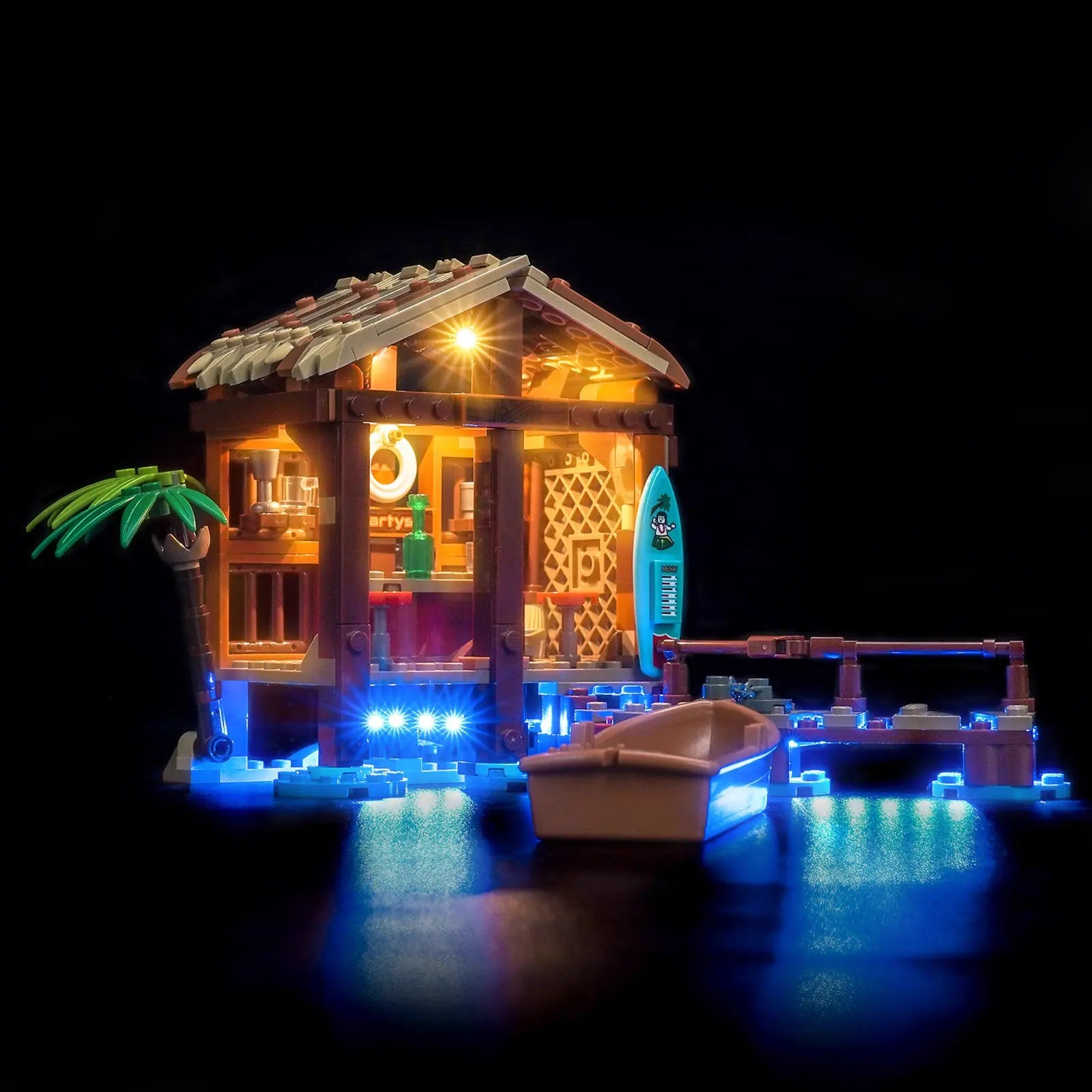 Kit d'éclairage pour la cabane du village du moulin à vent LEGO® One Piece n° 75636