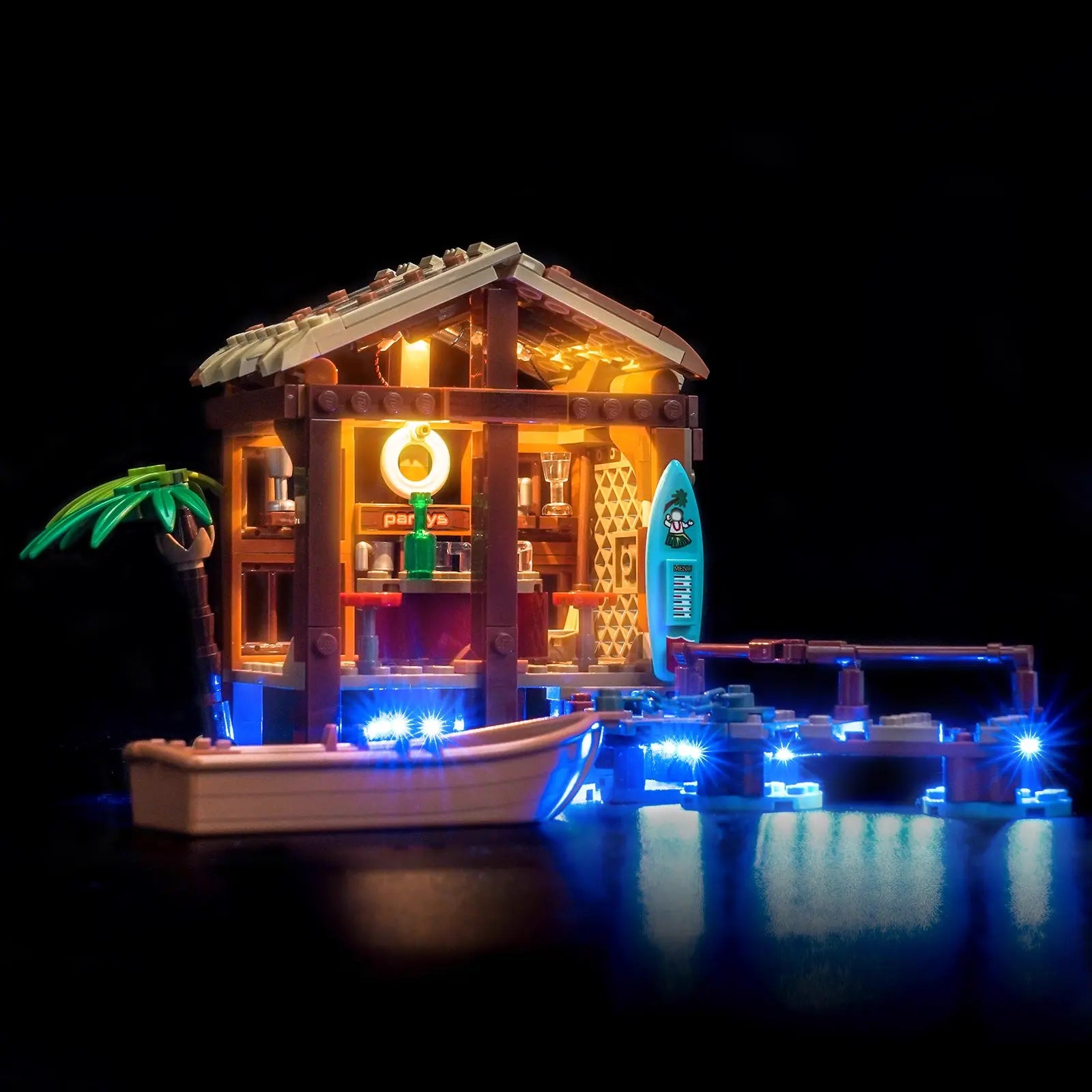 Kit d'éclairage pour la cabane du village du moulin à vent LEGO® One Piece n° 75636