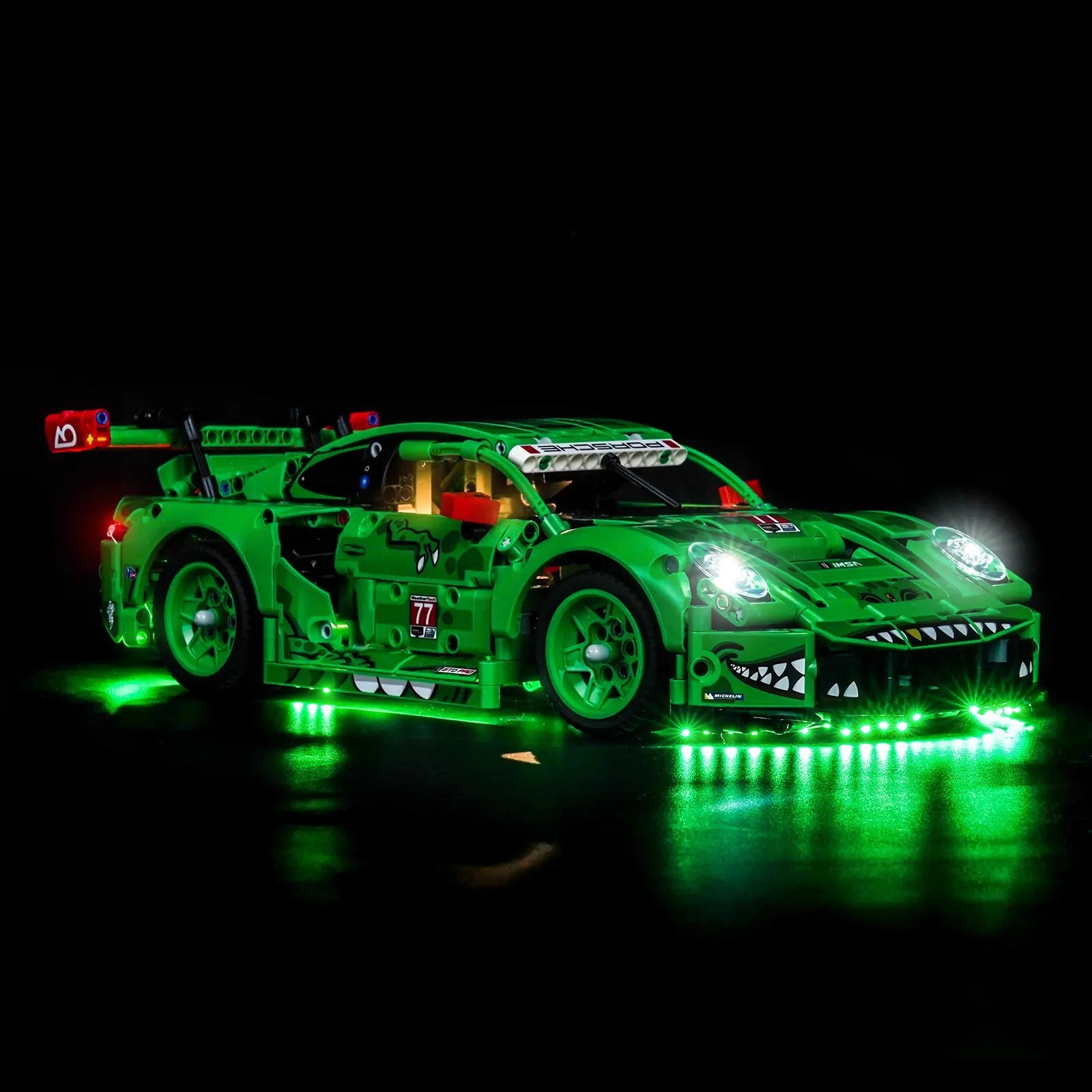 Light Kit for LEGO® Technic Porsche 911 GT3 R REXY AO Racing Car #42224