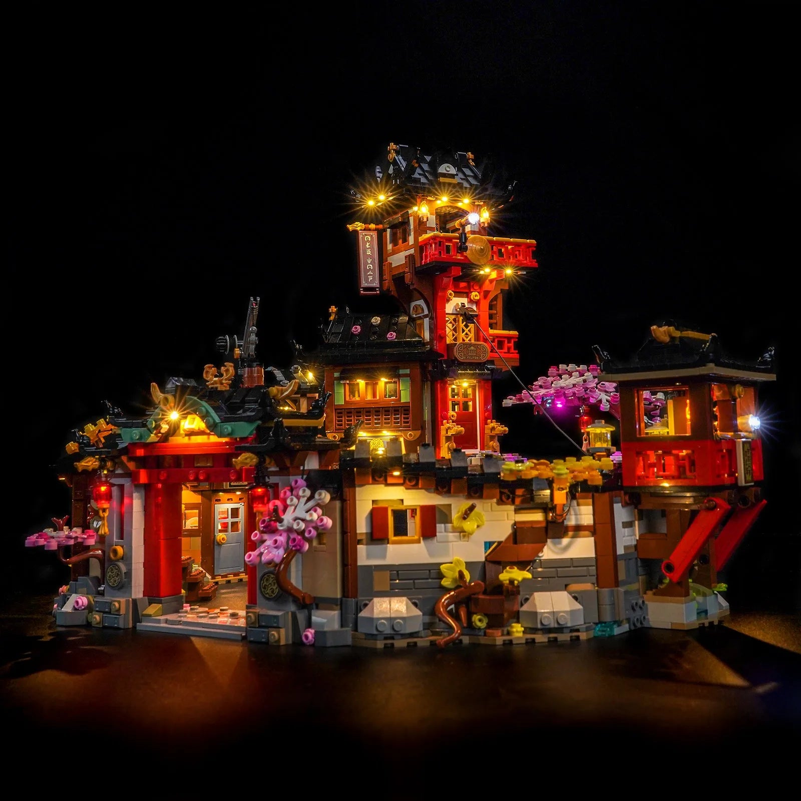 Beleuchtungsset für LEGO® NINJAGO Die Altstadt 15. Jubiläum #71861