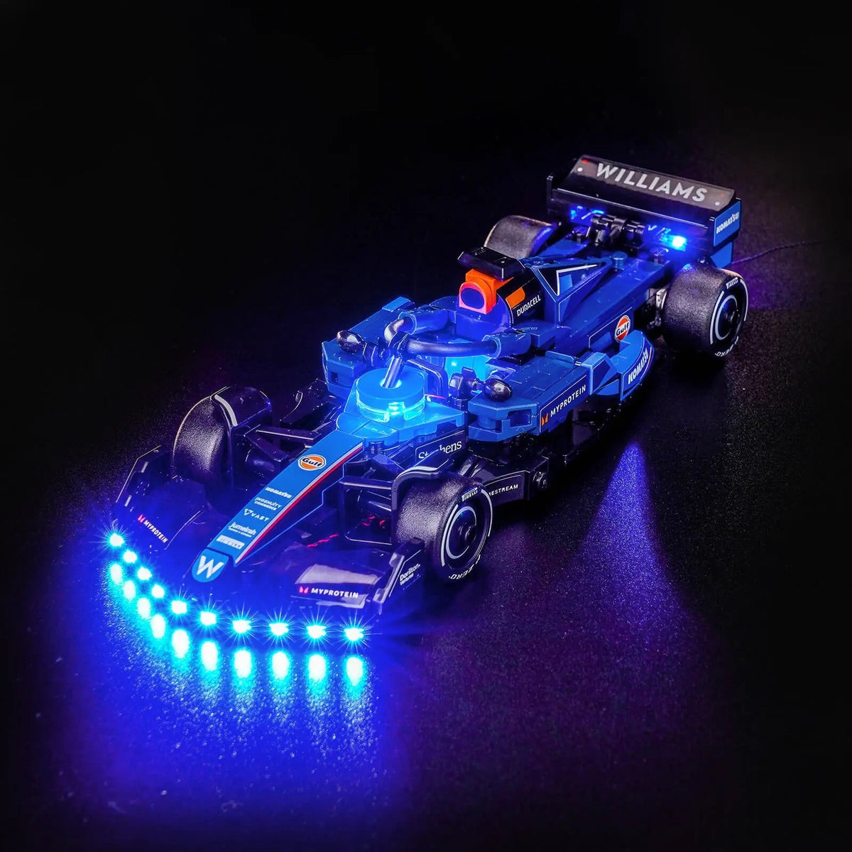 LEGO® LED lighting accessory: LED Wall Frame for LEGO® F1 Speed Champions – Light Up Your Grid by Bright My Bricks