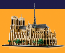 BrightMyBricks Architectural LEGO® Lighting Kits – Illuminate landmarks like Notre-Dame and the Eiffel Tower.