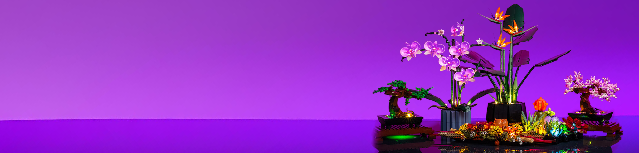 BMB LEGO® Botanical 
Light Kits