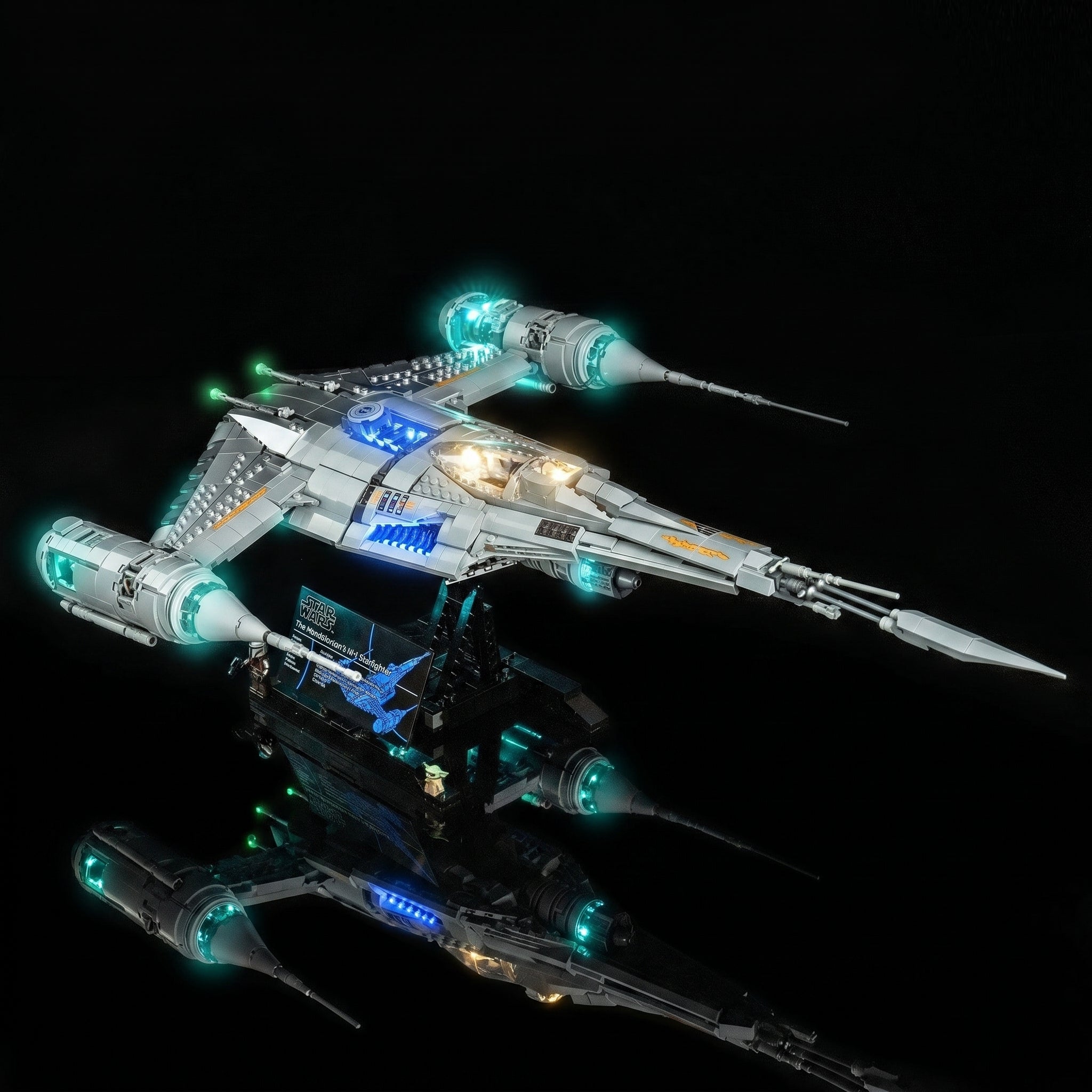 Light Kit for LEGO® Star Wars The Mandalorian's N-1 Starfighter #75442