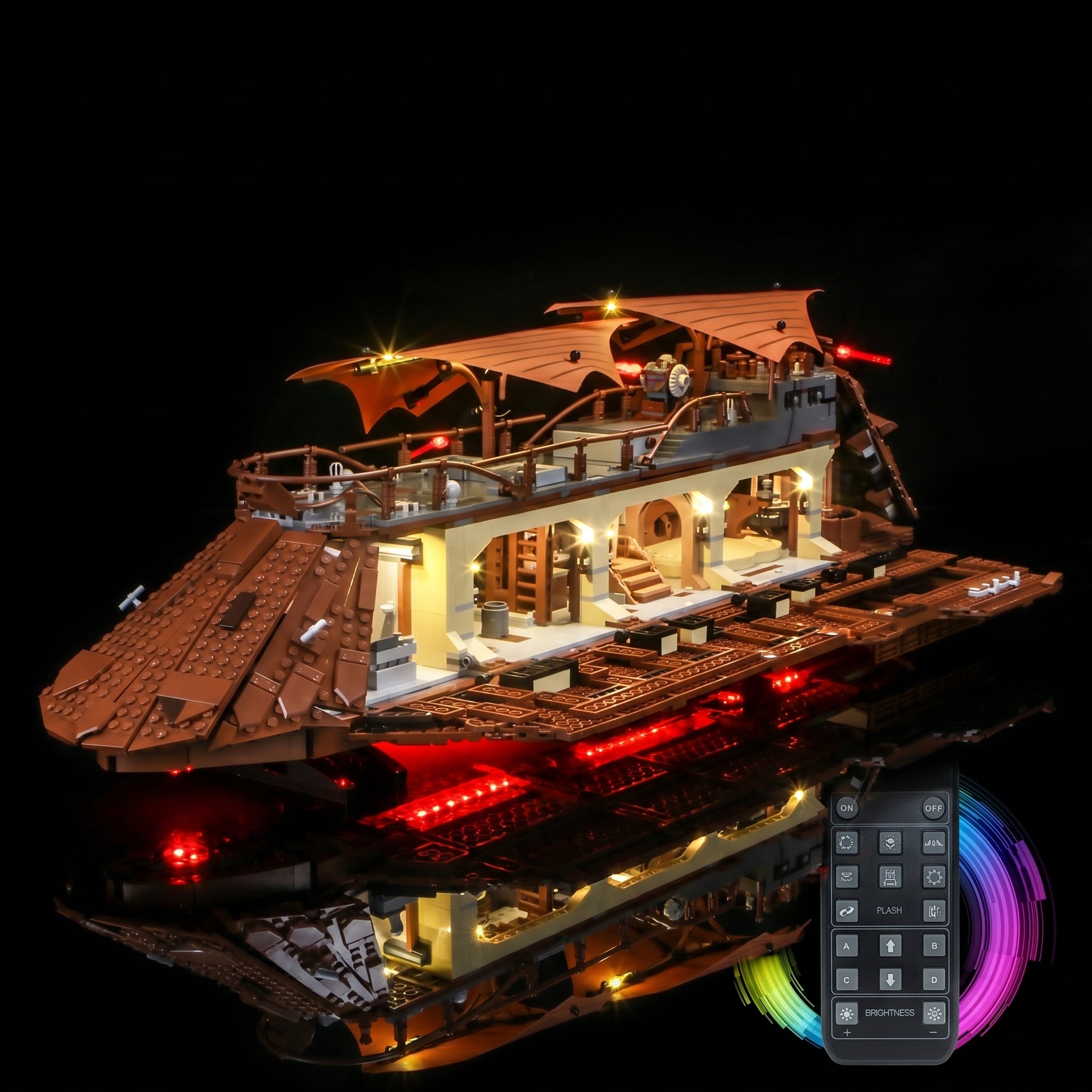 Light Kit for LEGO® Star Wars™ Jabba's Sail Barge™ #75397
