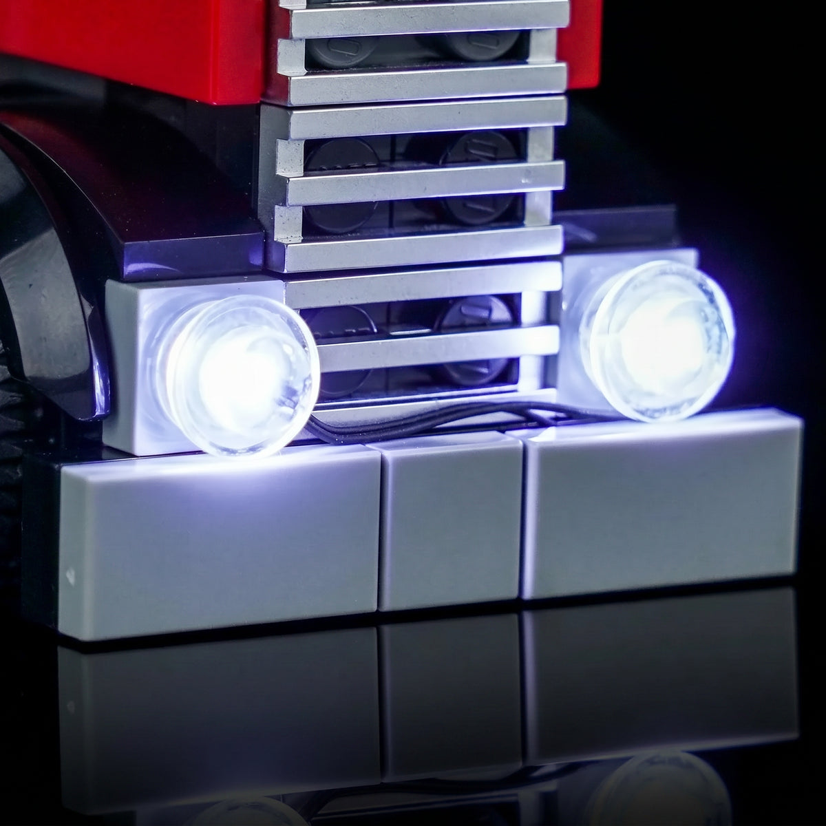 LED-Beleuchtungsset für LEGO® Tieflader mit Hubschrauber #31146