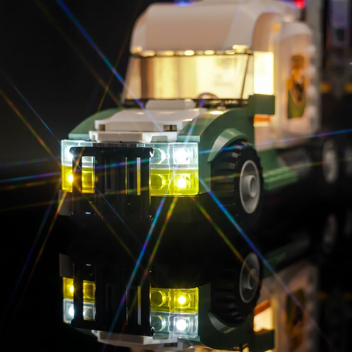 Kit LED pour LEGO® Missions dinosaures : le camion de transport de l’allosaure #76966