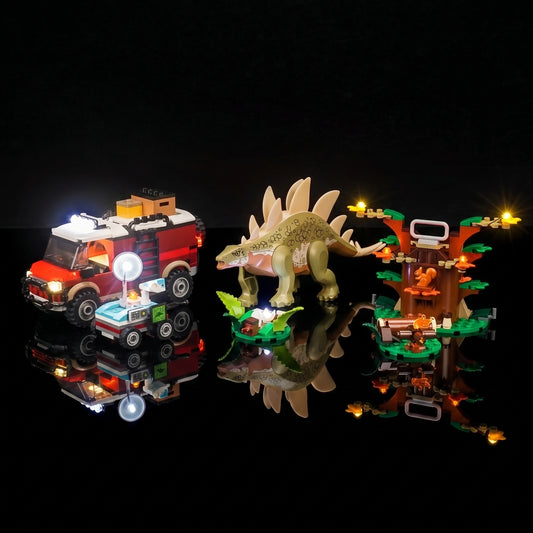 Light Kit for LEGO® Jurassic World Dinosaur Missions: Stegosaurus Discovery #76965