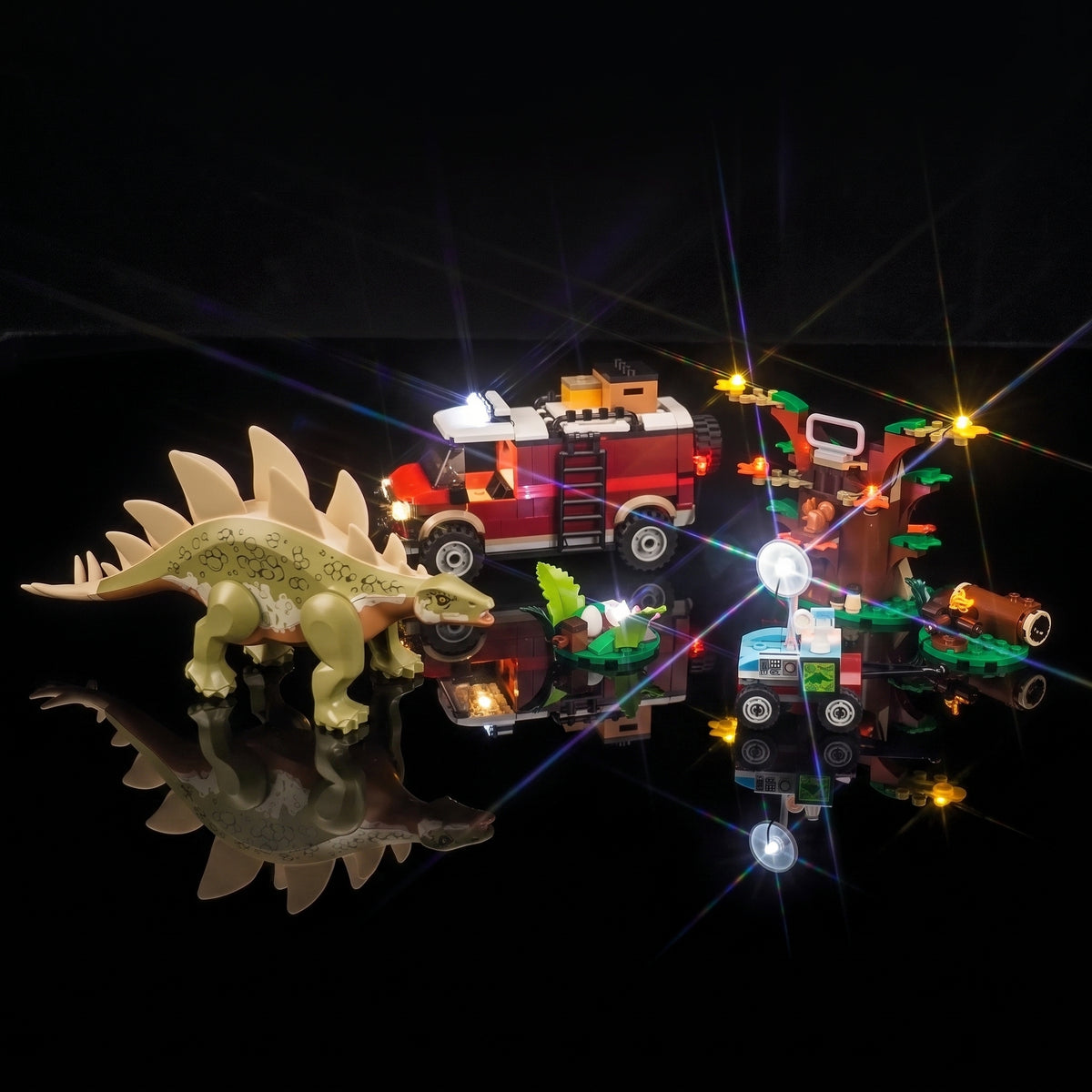 Light Kit for LEGO® Jurassic World Dinosaur Missions: Stegosaurus Discovery #76965