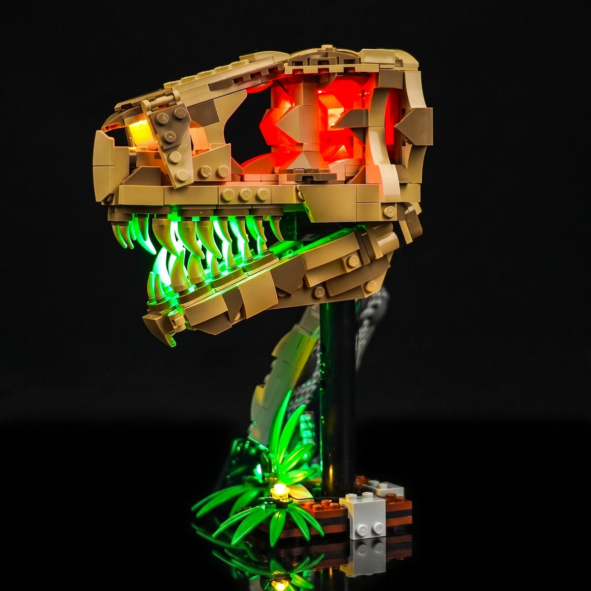 Light Kit for LEGO® Jurassic World Dinosaur Fossils: T. rex Skull #76964
