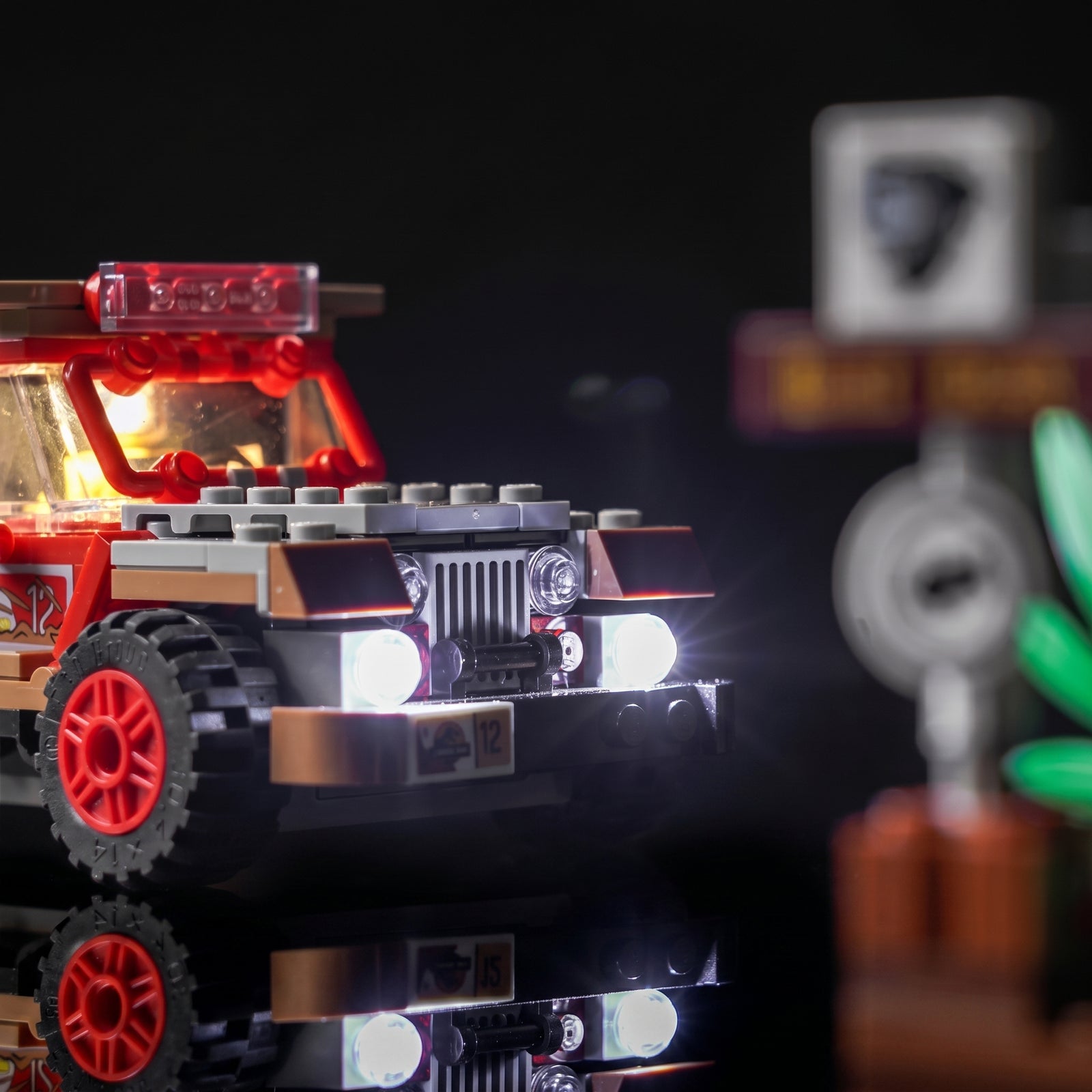 Kit LED pour LEGO® L'embuscade du dilophosaure #76958