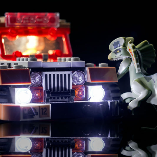 LED-Beleuchtungsset für LEGO® Hinterhalt des Dilophosaurus #76958