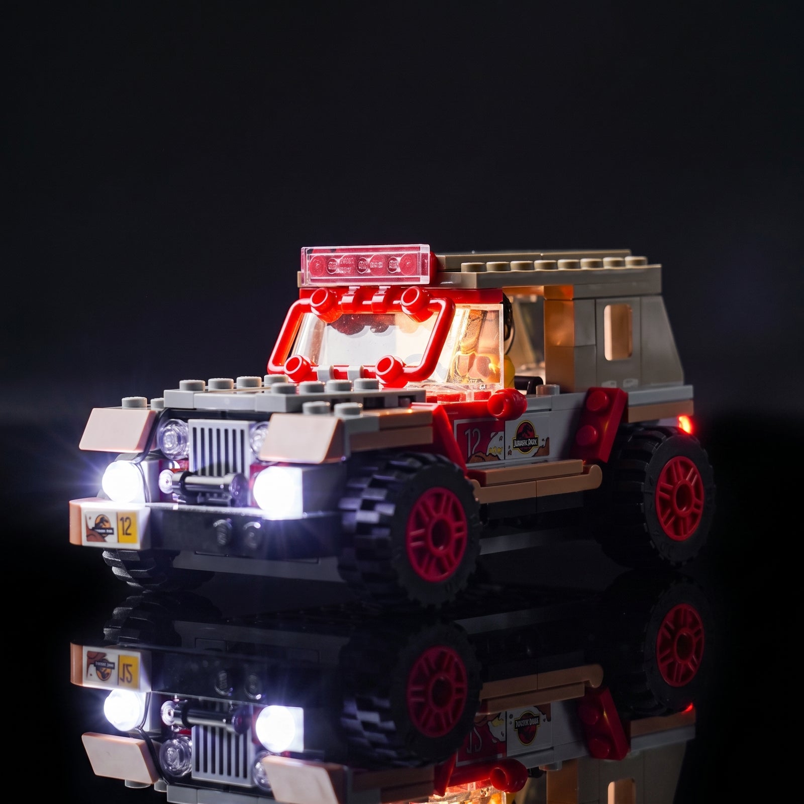 Kit LED pour LEGO® L'embuscade du dilophosaure #76958