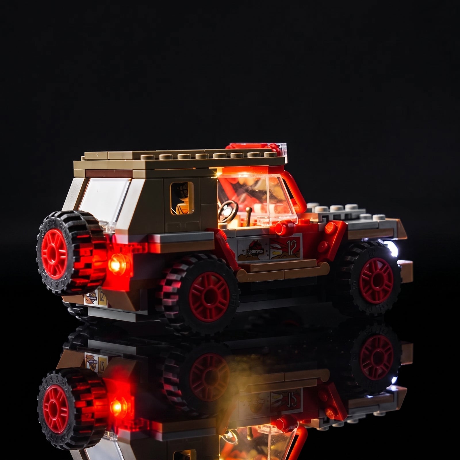 Kit LED pour LEGO® L'embuscade du dilophosaure #76958