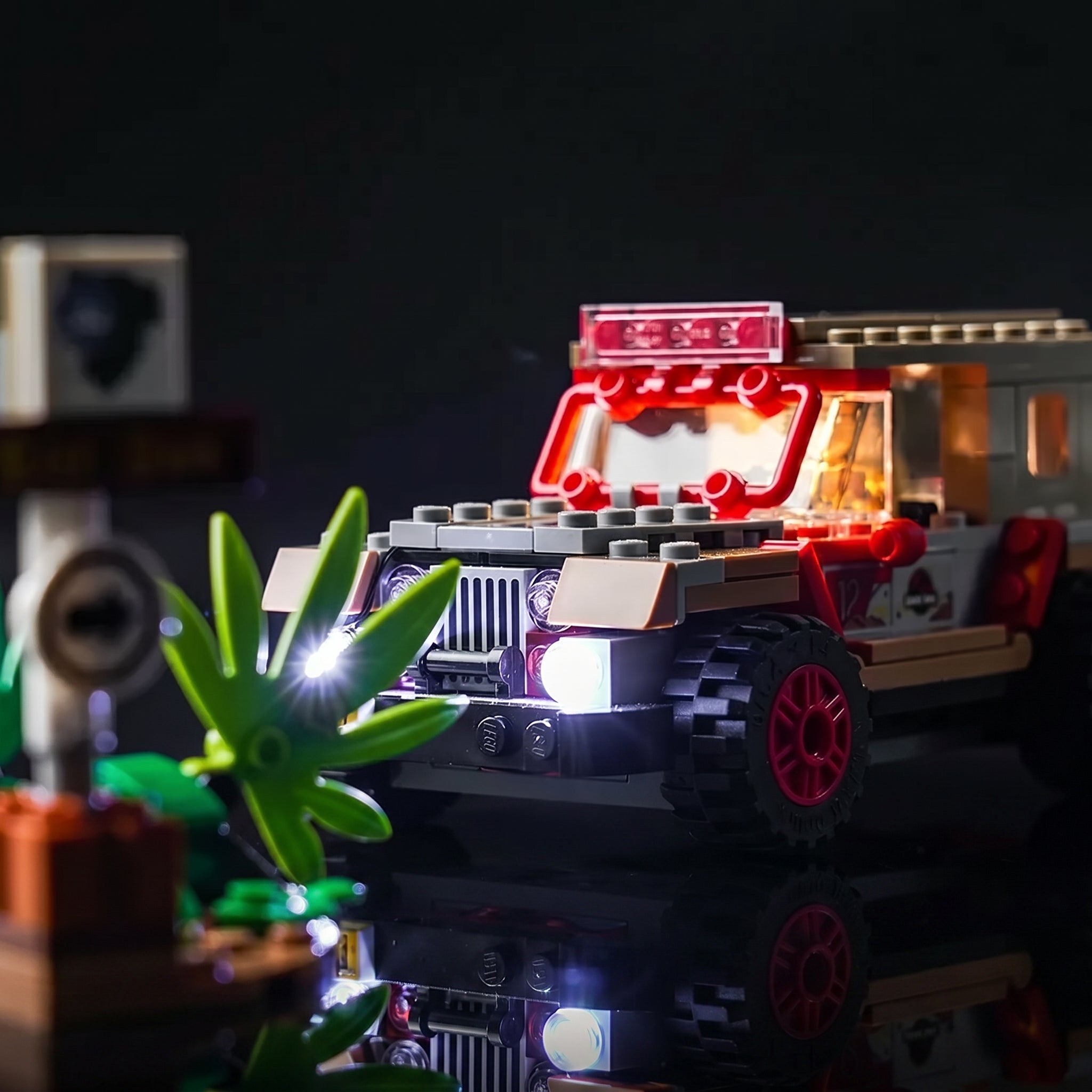 Kit LED pour LEGO® L'embuscade du dilophosaure #76958