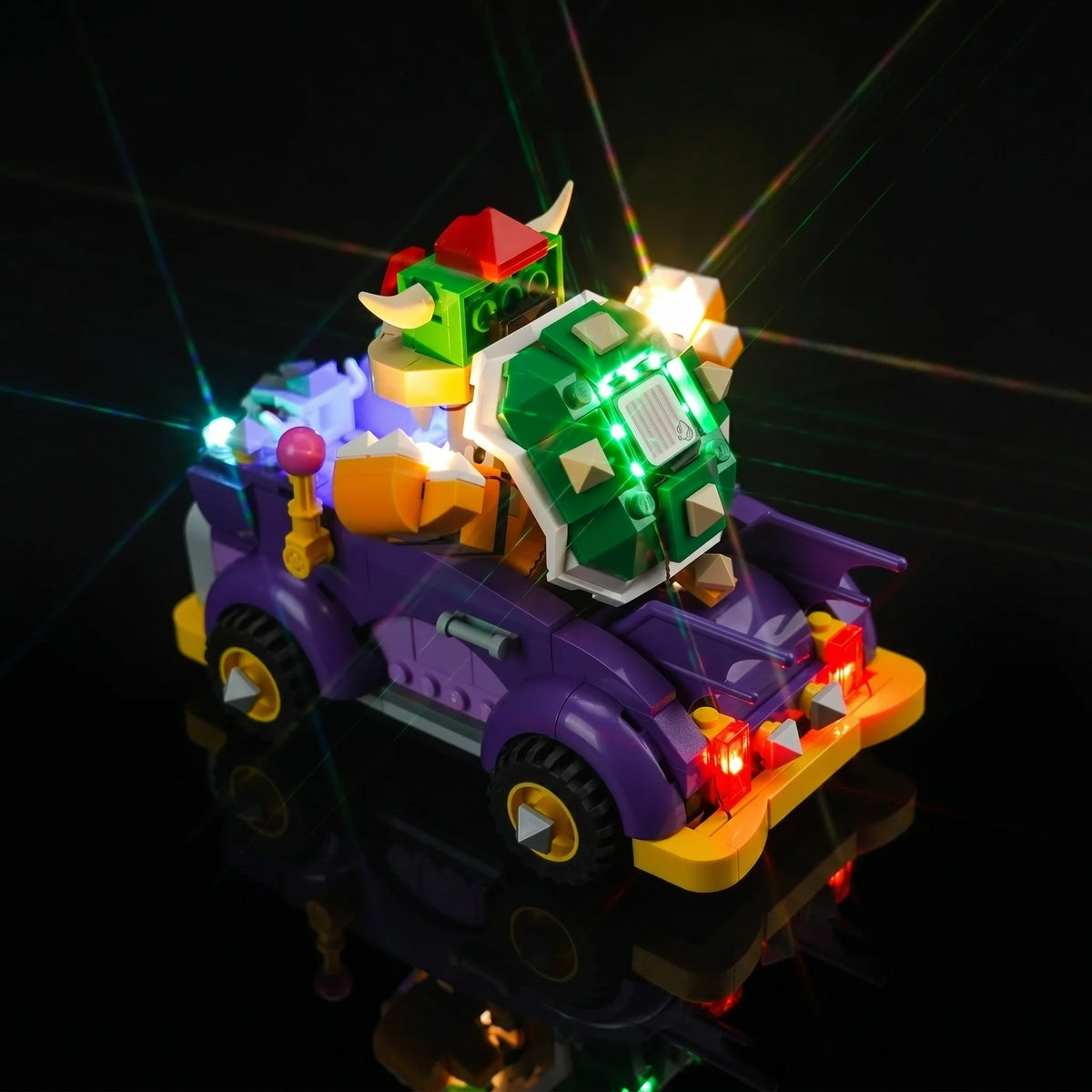Kit LED pour LEGO® Ensemble d'extension Bolide de Bowser #71431
