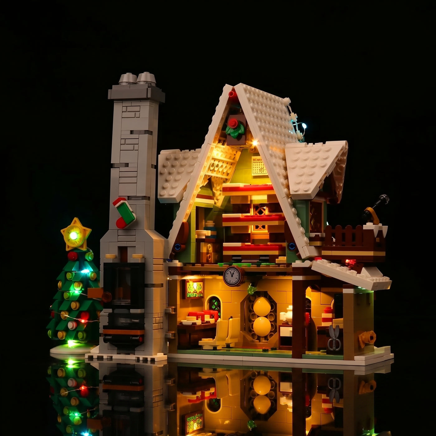 LED-Beleuchtungsset für LEGO® Elfen-Klubhaus #10275 – Musik-Version