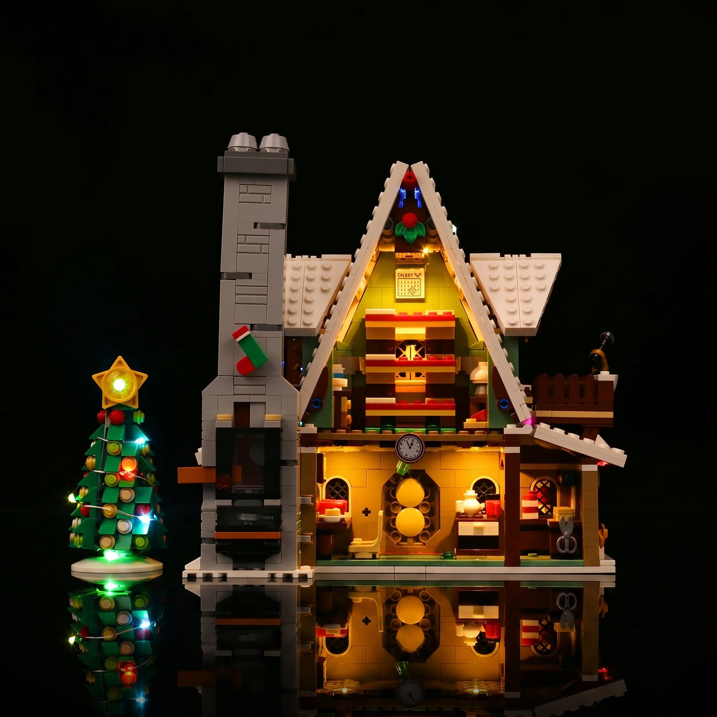 LED-Beleuchtungsset für LEGO® Elfen-Klubhaus #10275 – Musik-Version
